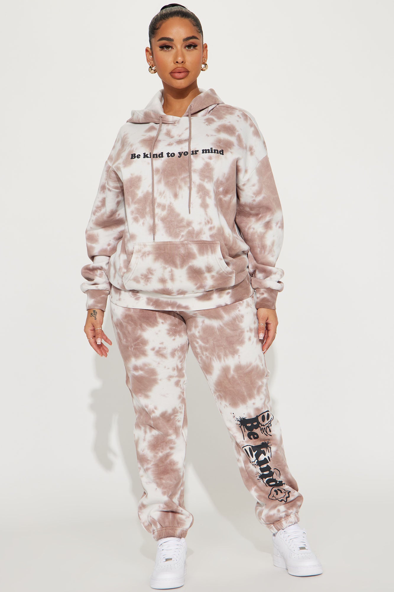 Be Kind Tie Dye Jogger Set