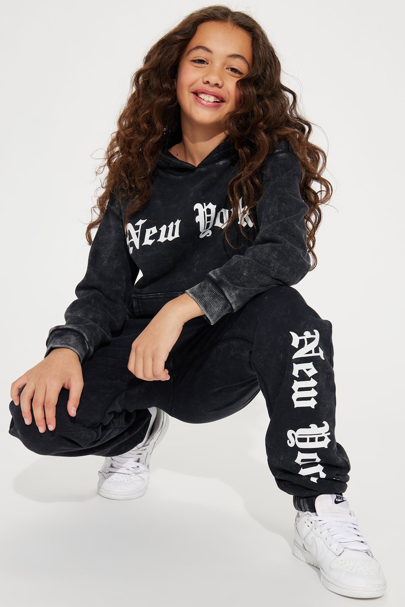 Mini City Chic Fleece Jogger Set