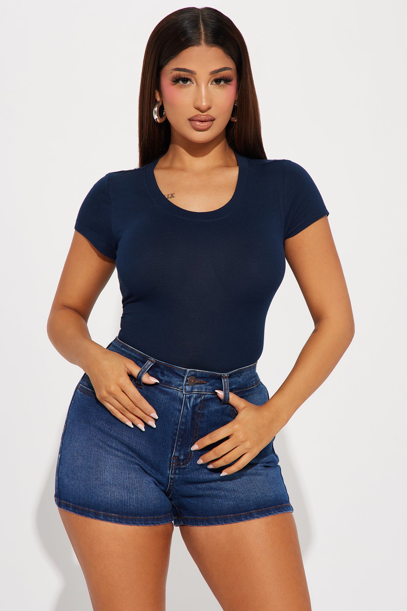 Alyssa Crew Neck Top