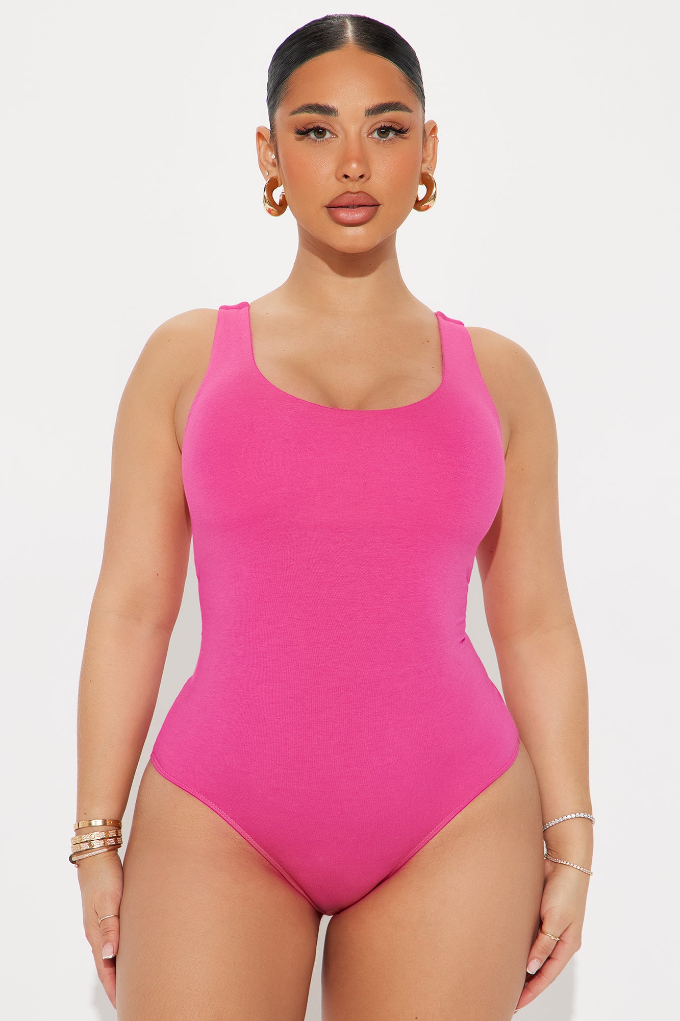 Jenna Double Lined Jersey Bodysuit