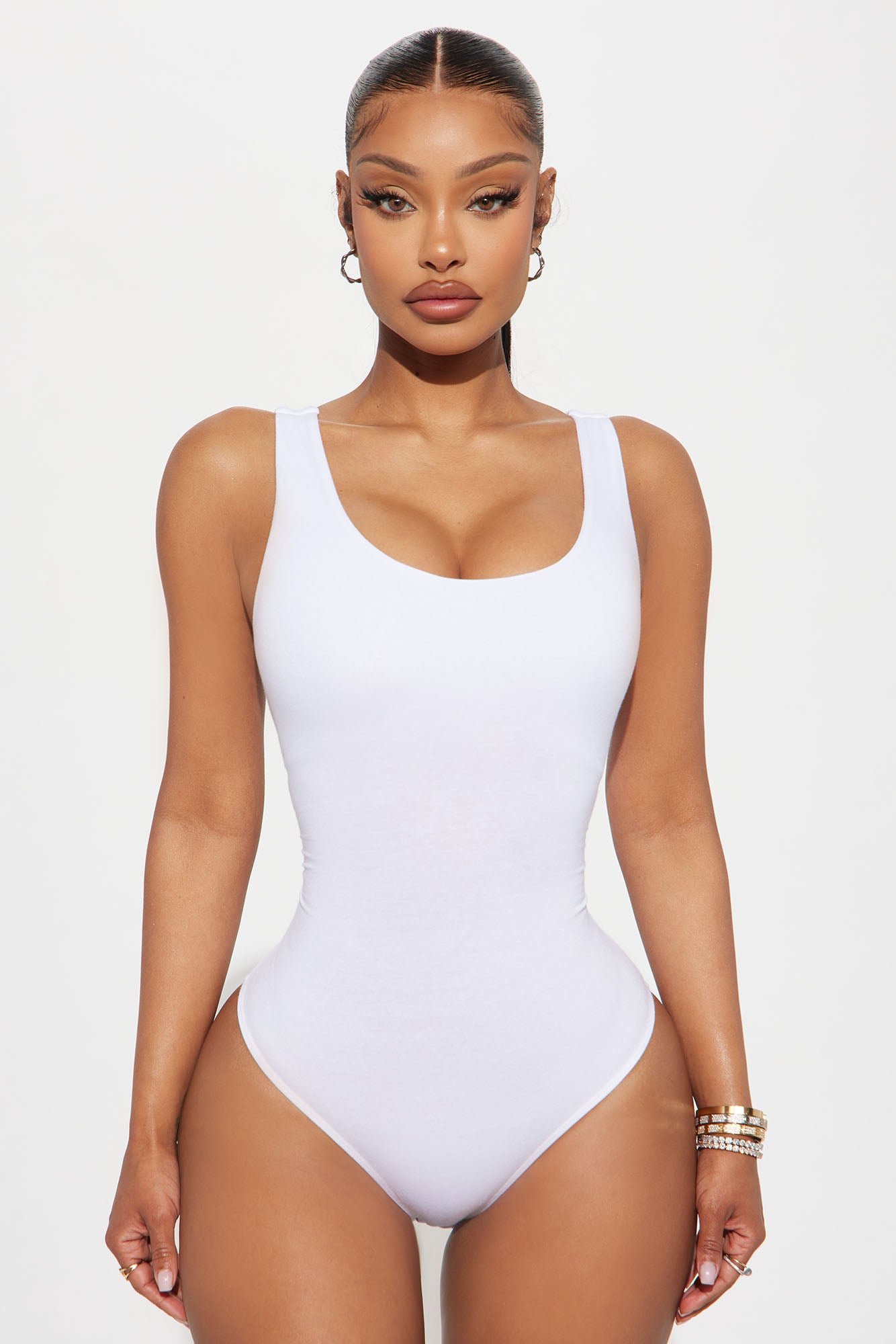 Jenna Double Lined Jersey Bodysuit
