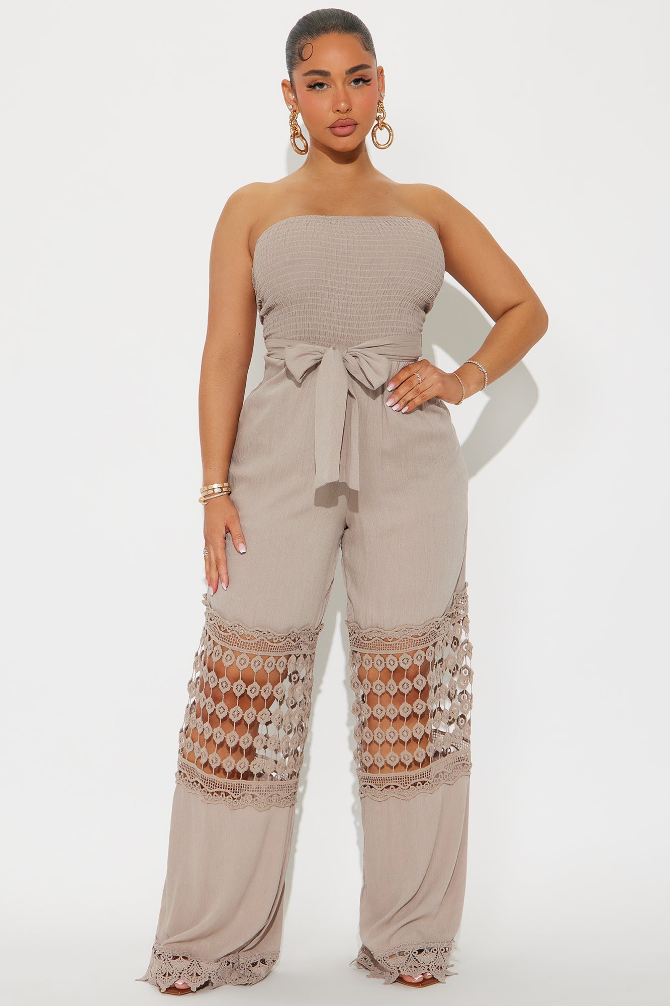 Out Of Town Gauze Jumpsuit