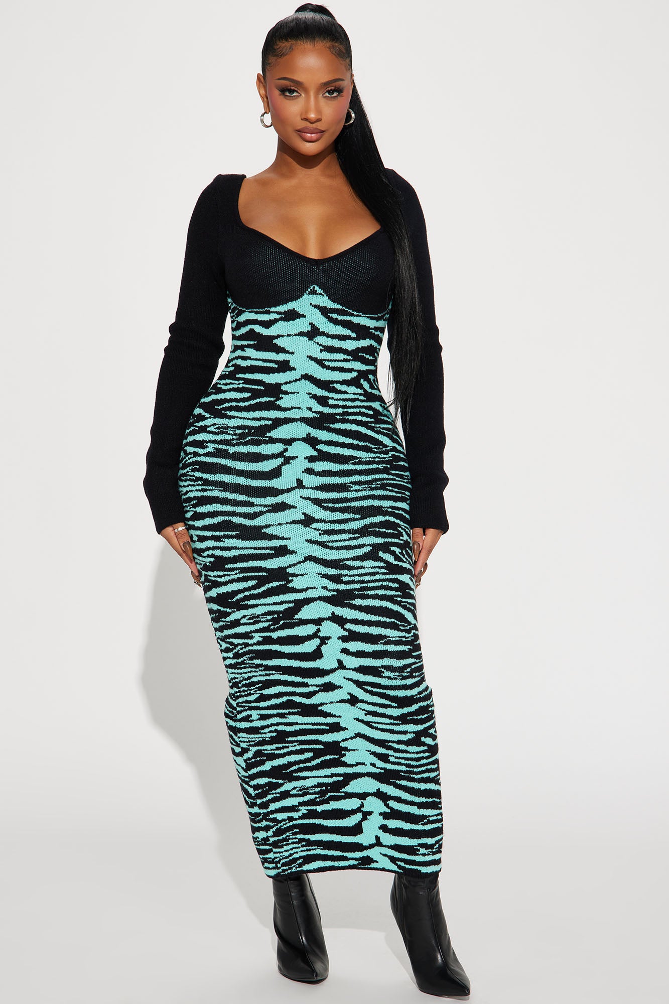 Wild Thang Sweater Maxi Dress
