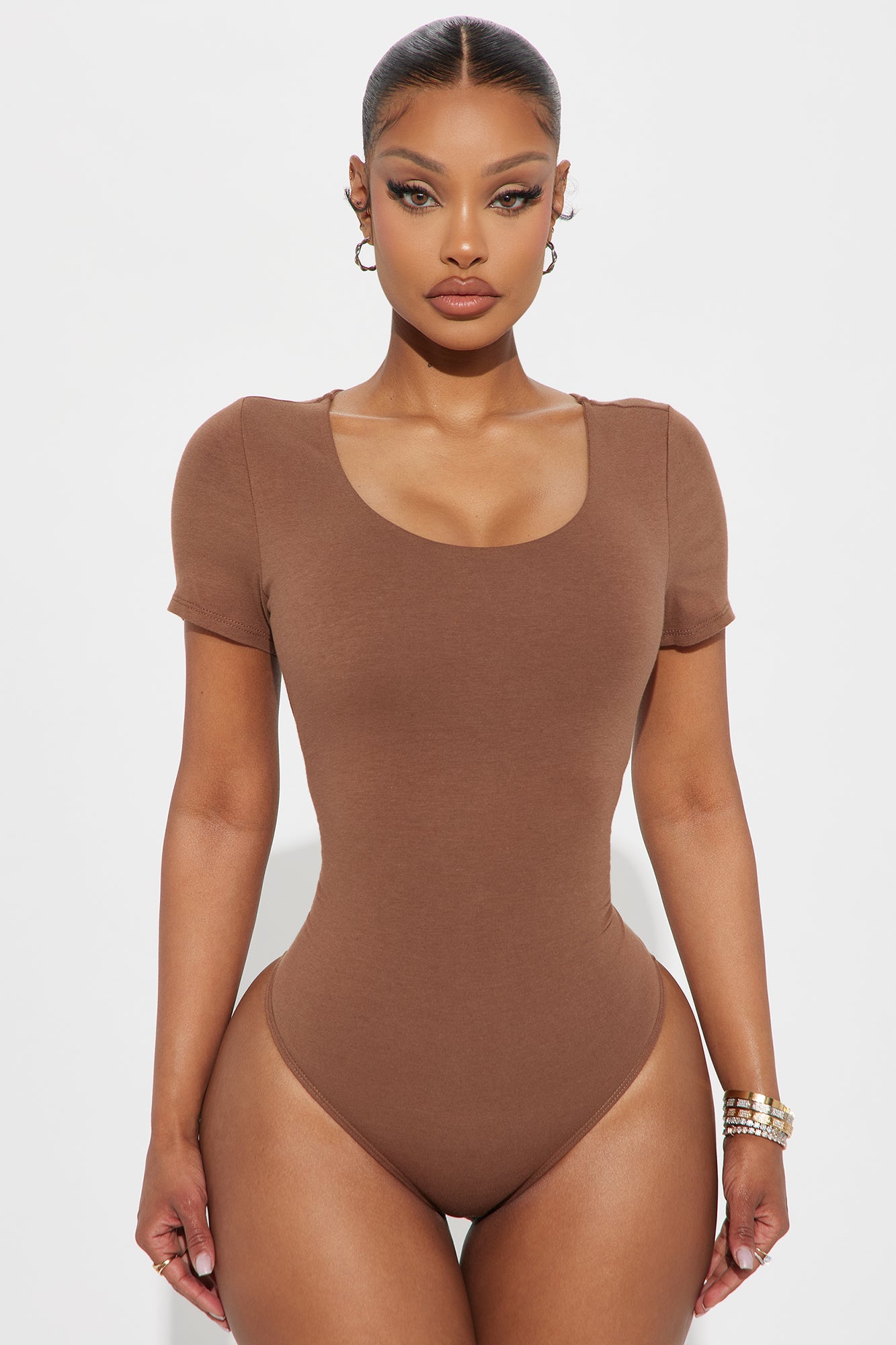 Veronica Double Lined Jersey Bodysuit