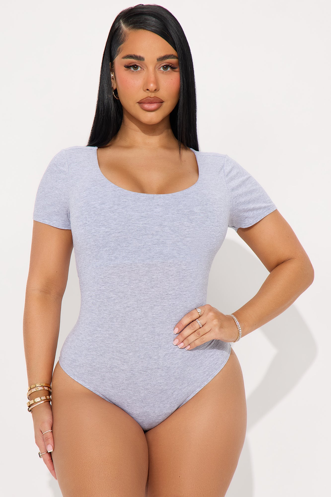 Veronica Double Lined Jersey Bodysuit