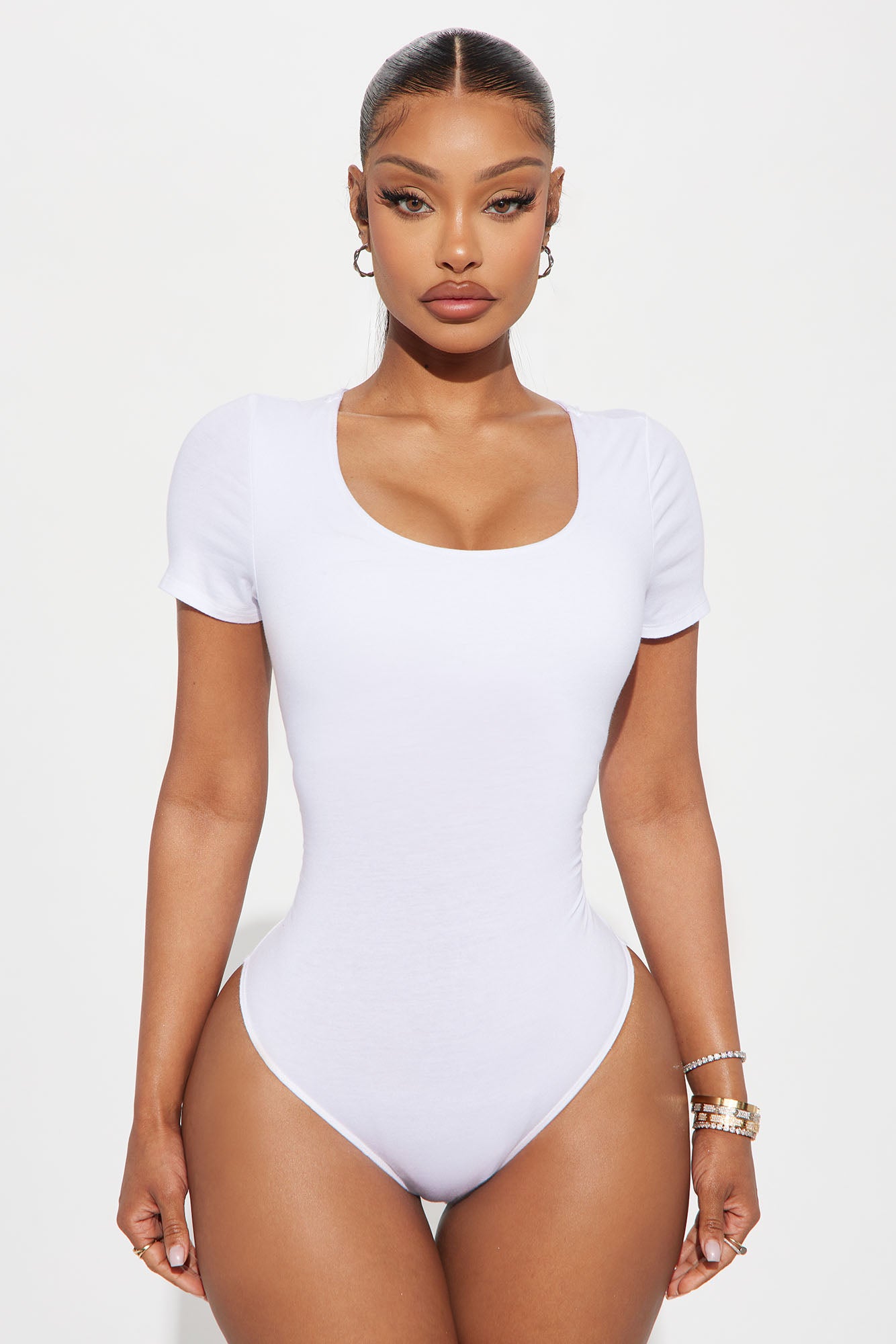 Veronica Double Lined Jersey Bodysuit