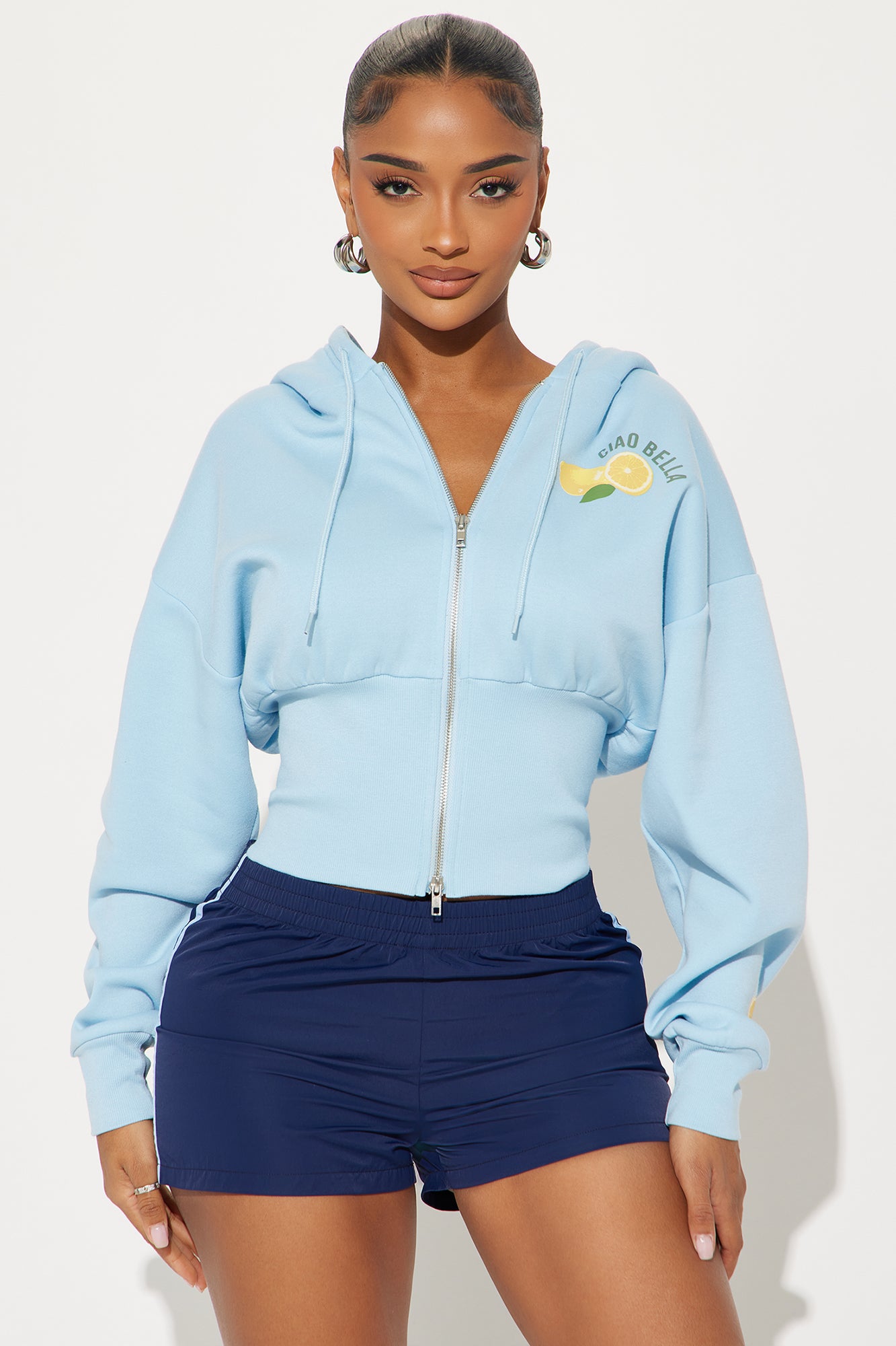 Ciao Bella Limone Zip Up Hoodie