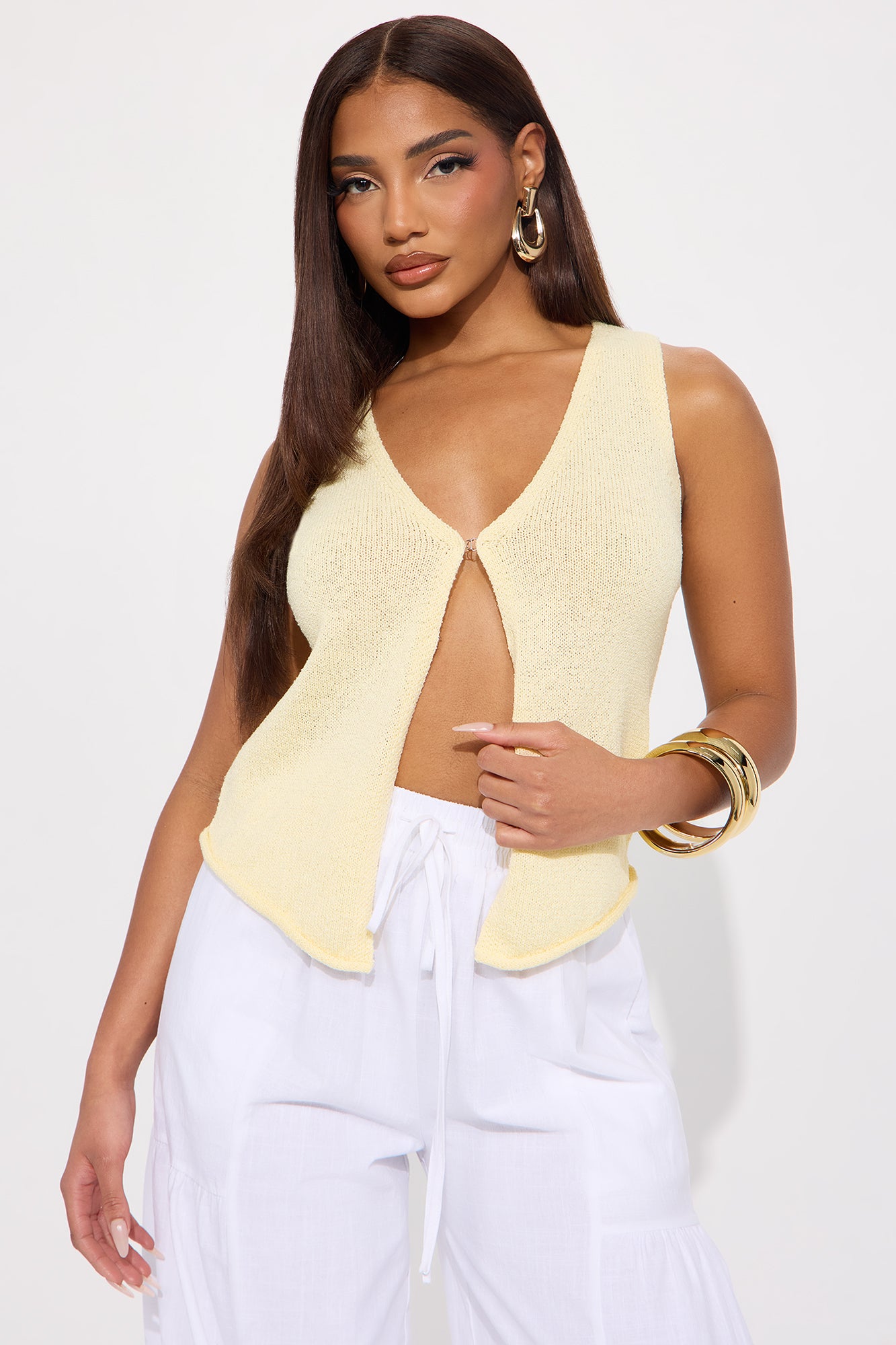 Reba Sweater Vest Top