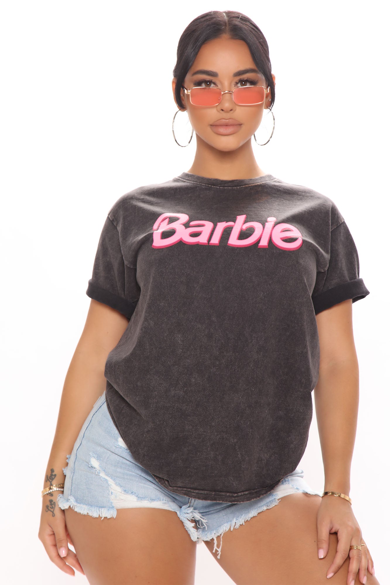 Barbie Girl Mineral Wash Top