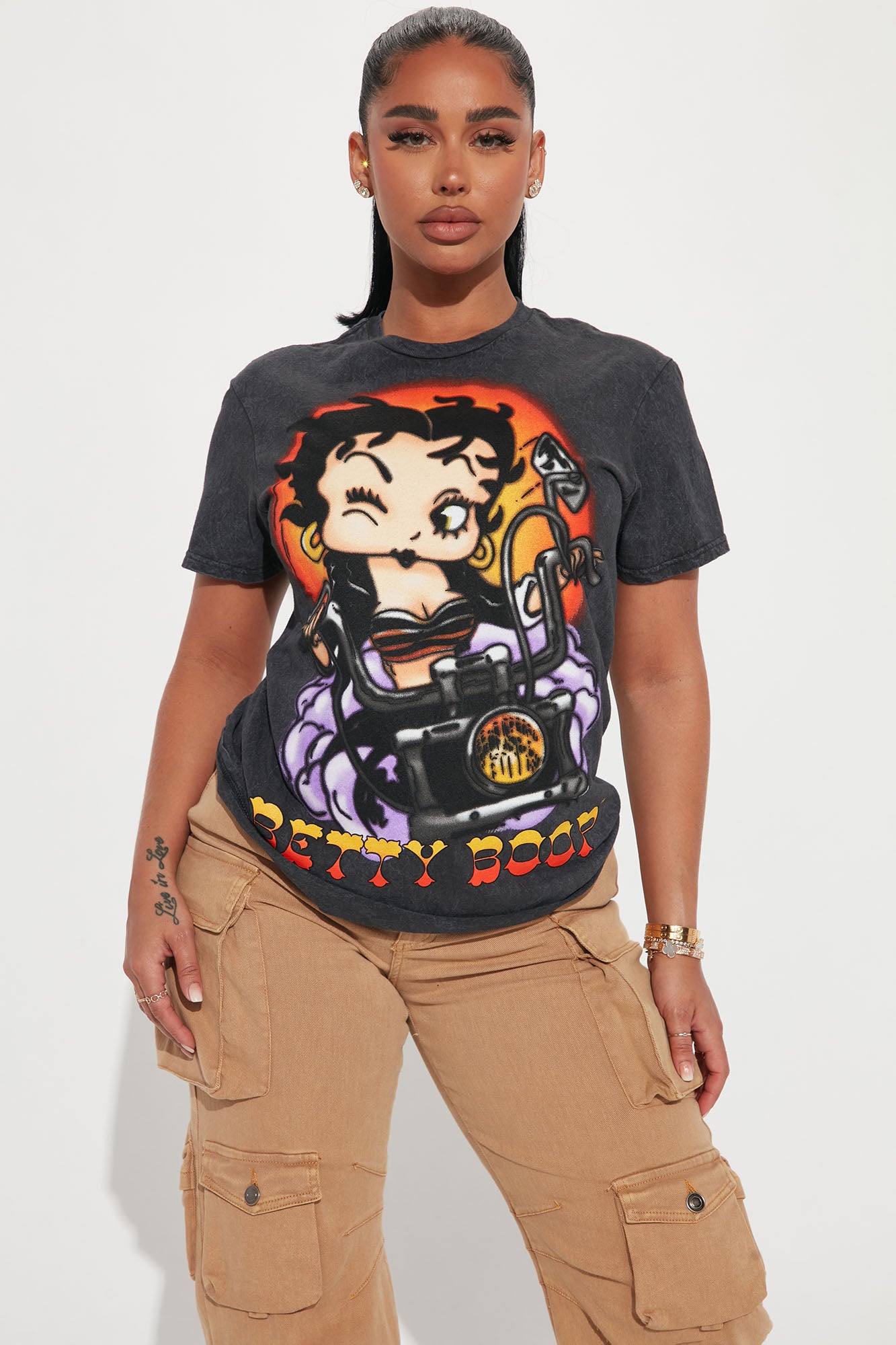 Betty Boop Mineral Wash T-Shirt