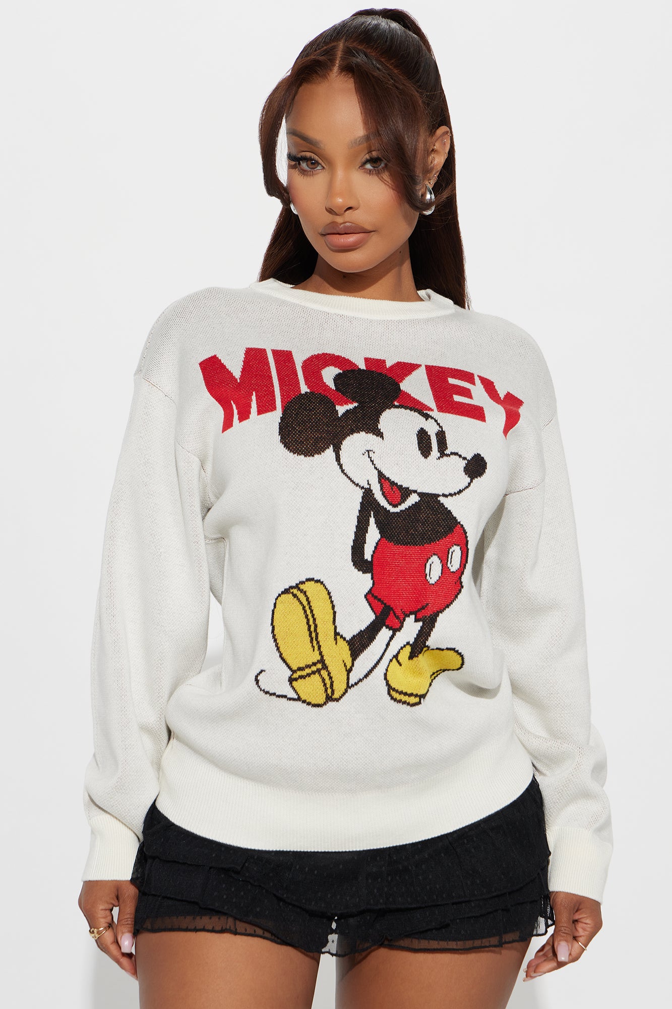 Happy Mickey Mouse Sweater