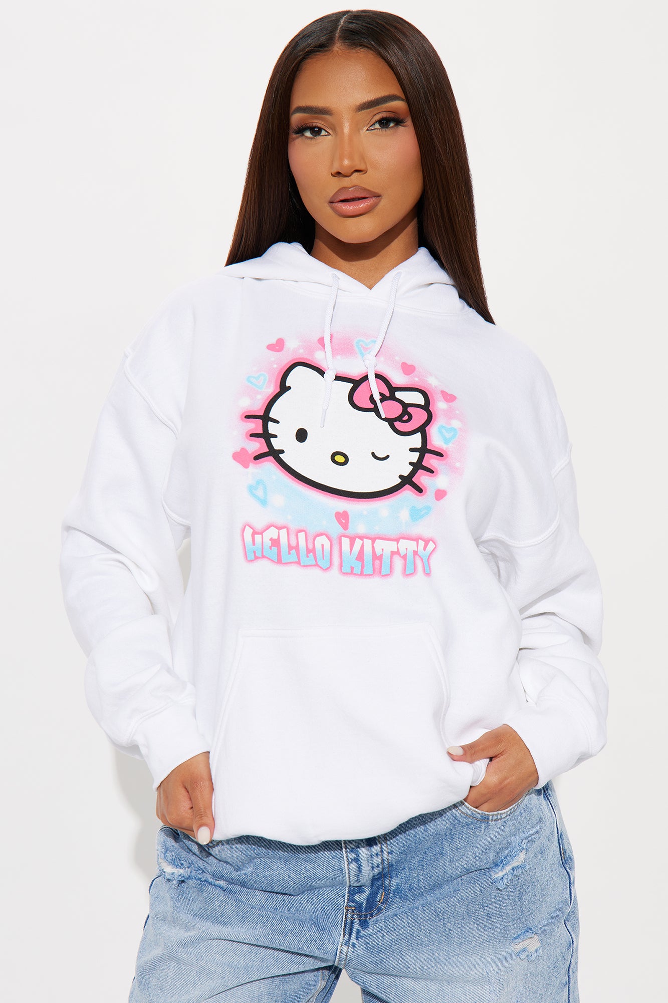 Flirty Hello Kitty Sweatshirt Hoodie