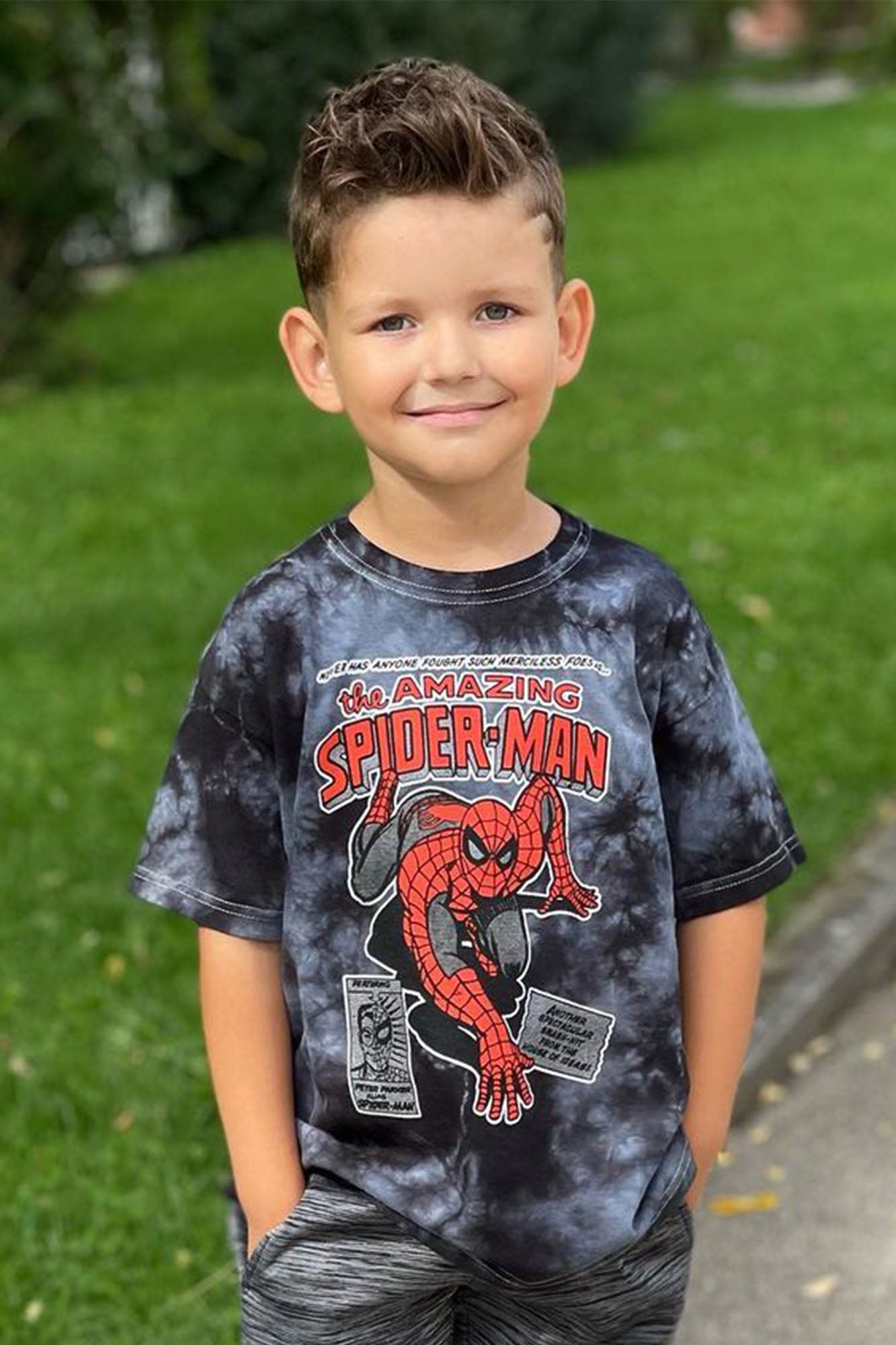 Mini Merciless Spider Man Short Sleeve Tee