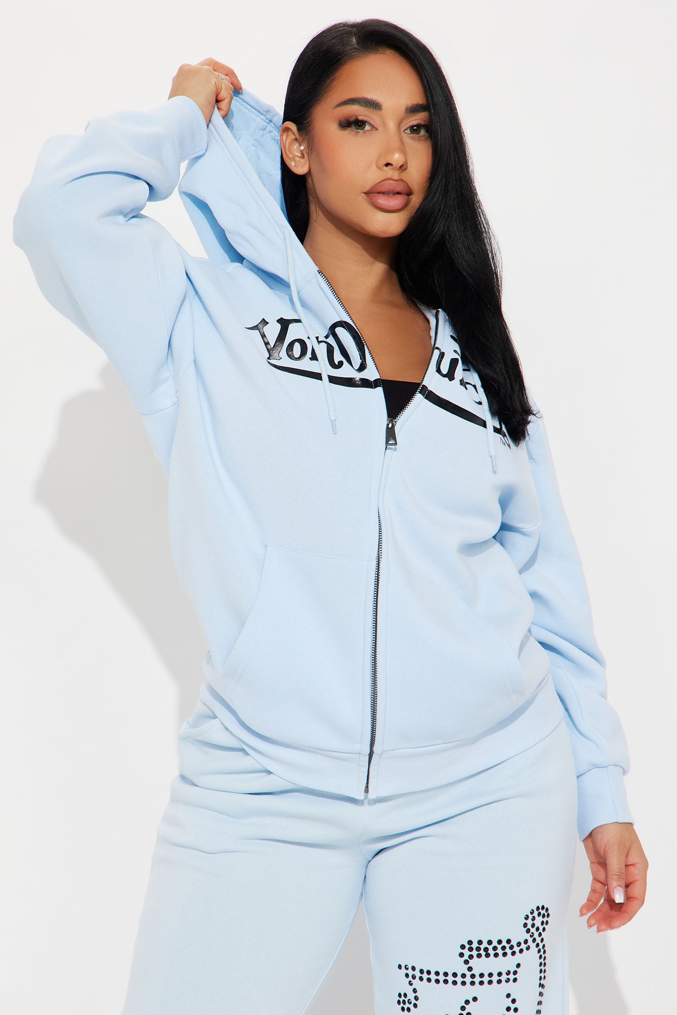Von Dutch Classic Zip Front Hoodie
