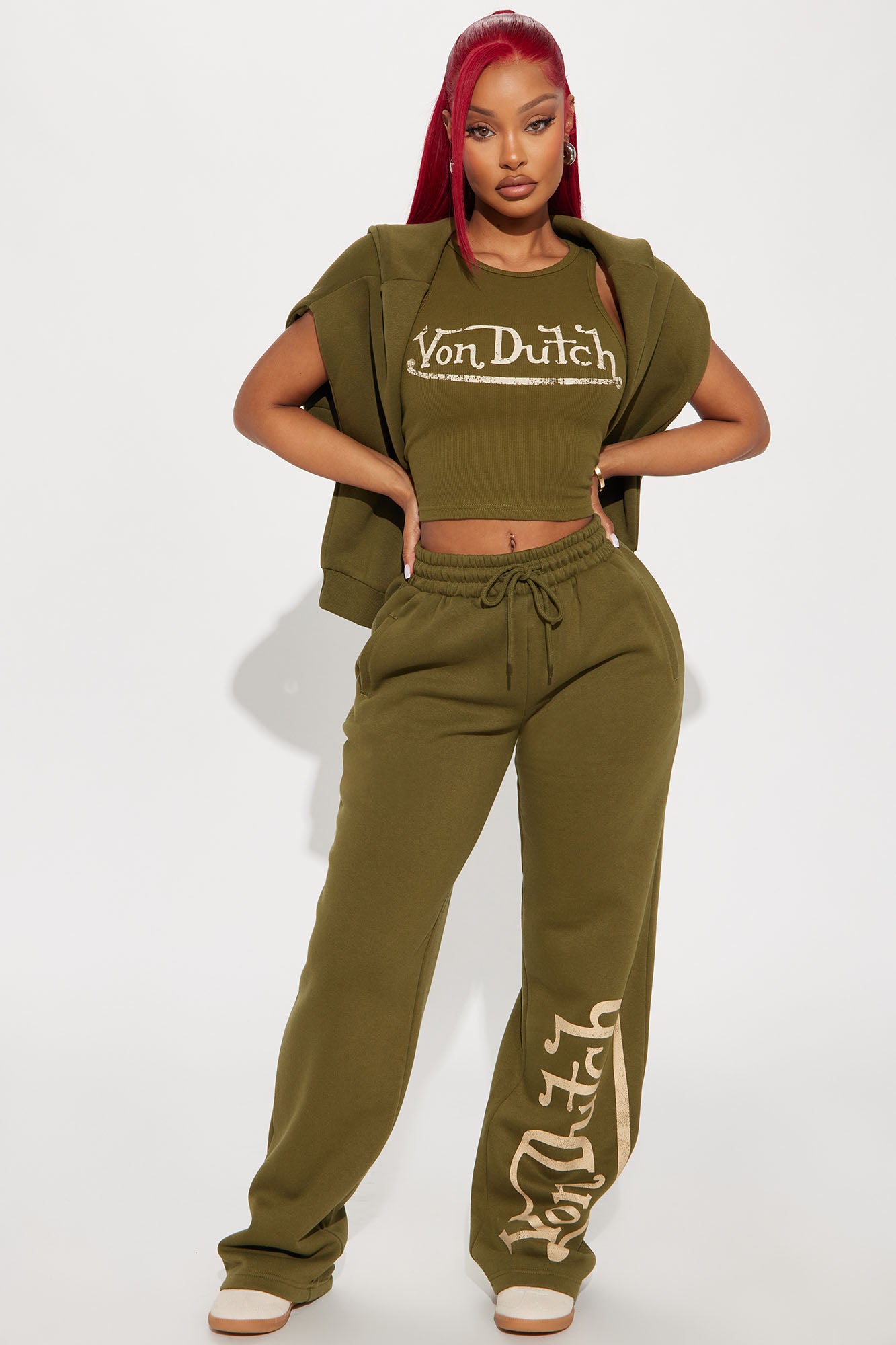 Von Dutch Vintage Wide Leg Pant