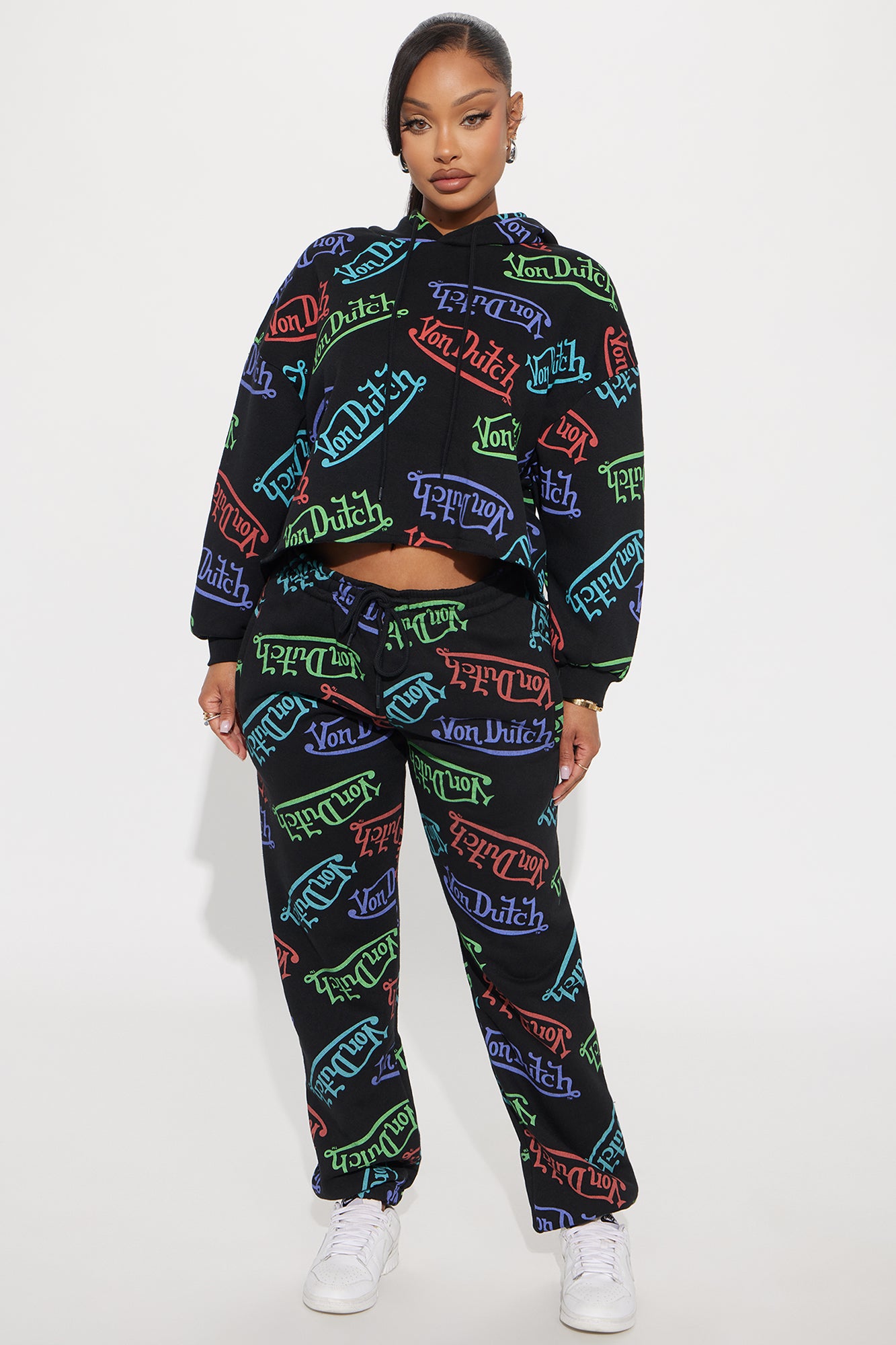 Von Dutch Colorful Logo Jogger