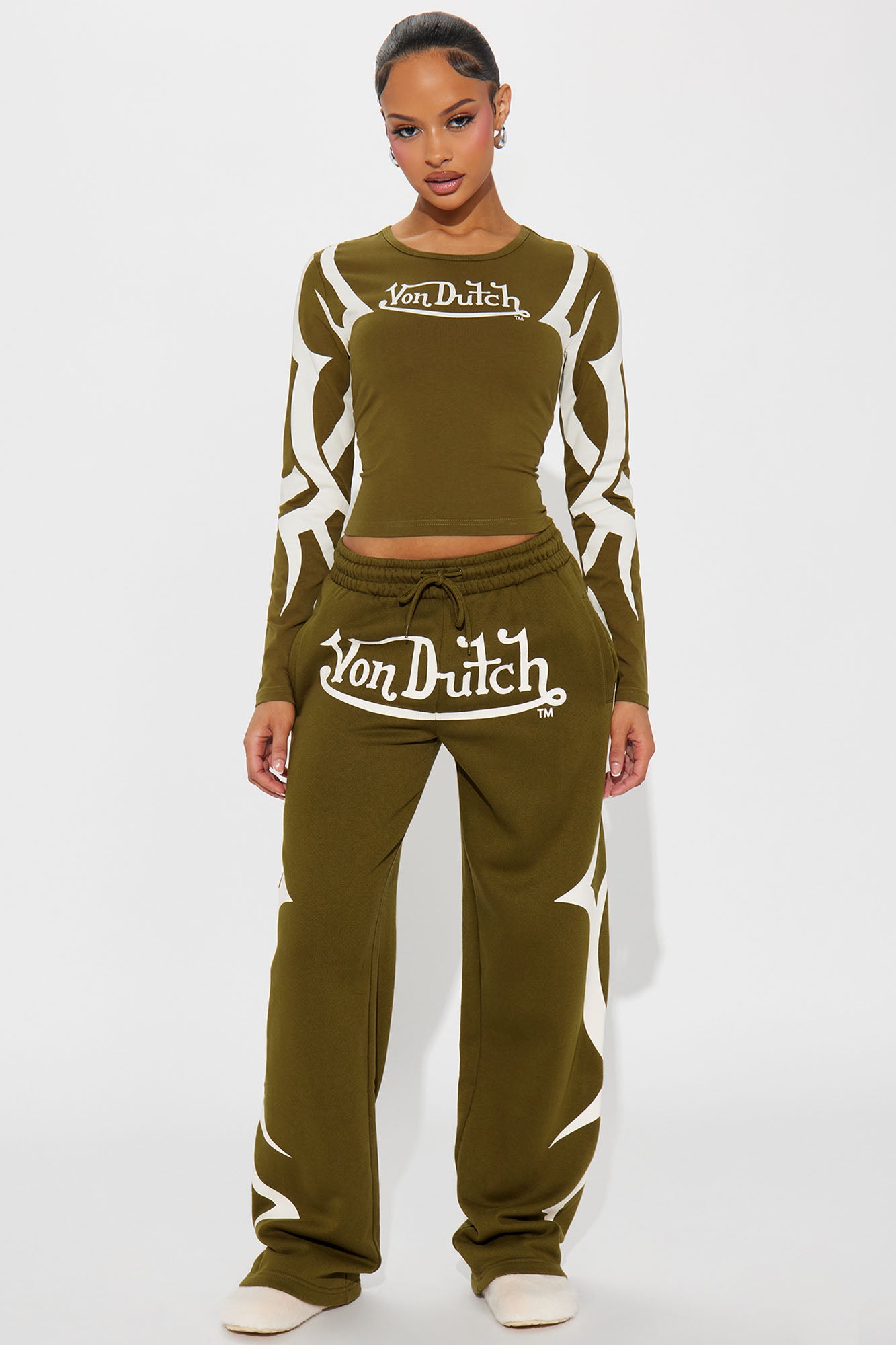 Von Dutch Trendy Wide Leg Pant