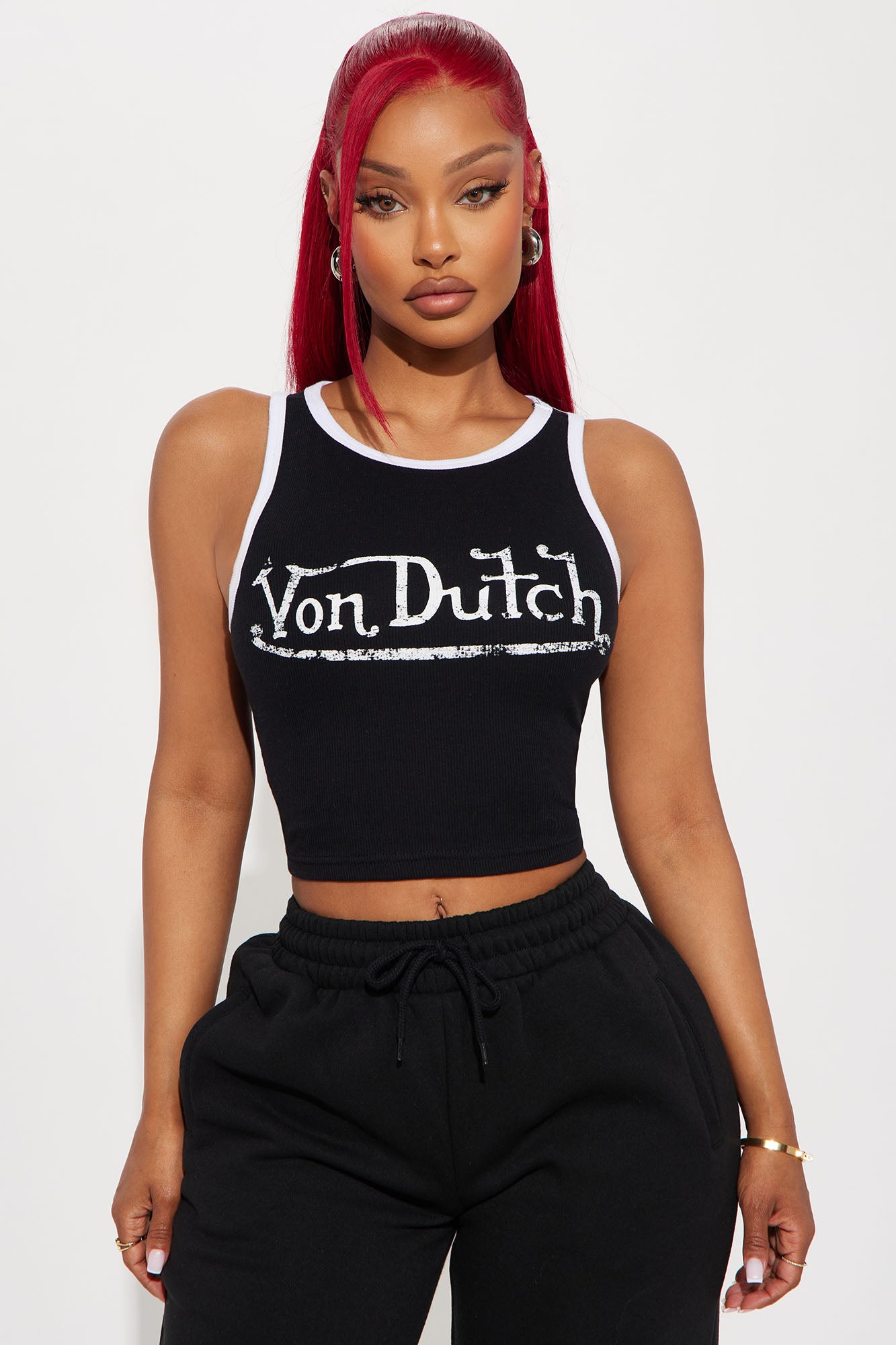 Von Dutch Ringer Tank Top