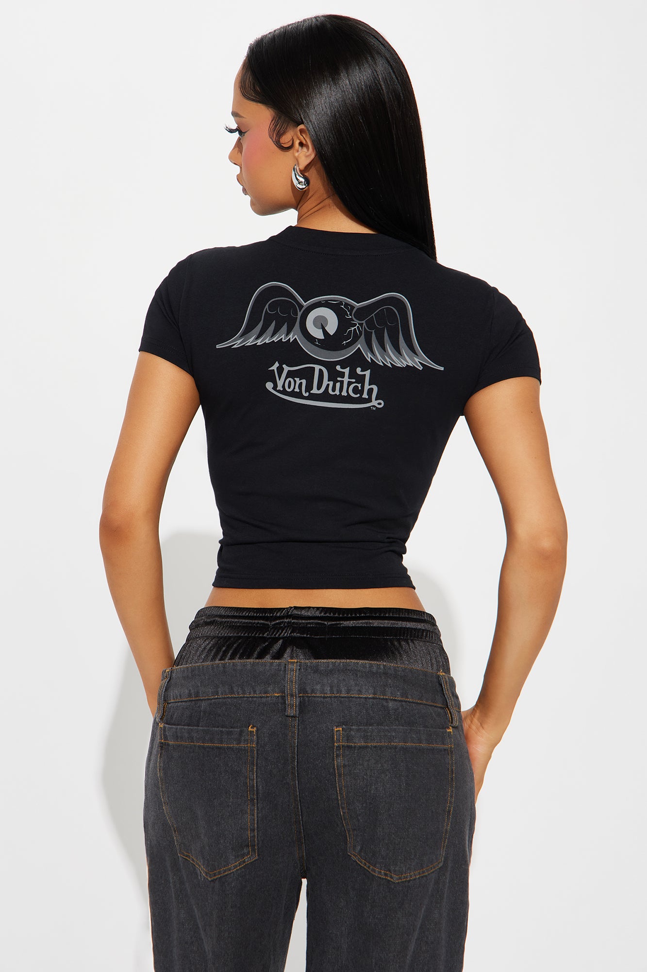 Von Dutch Wings Baby Tee