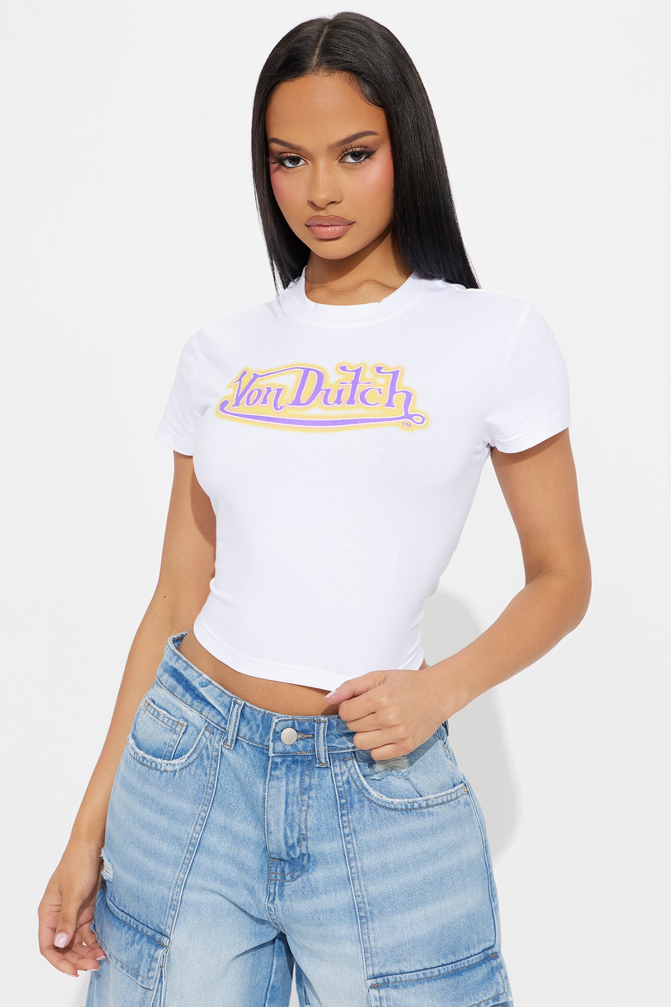 Von Dutch Graffiti Baby Tee