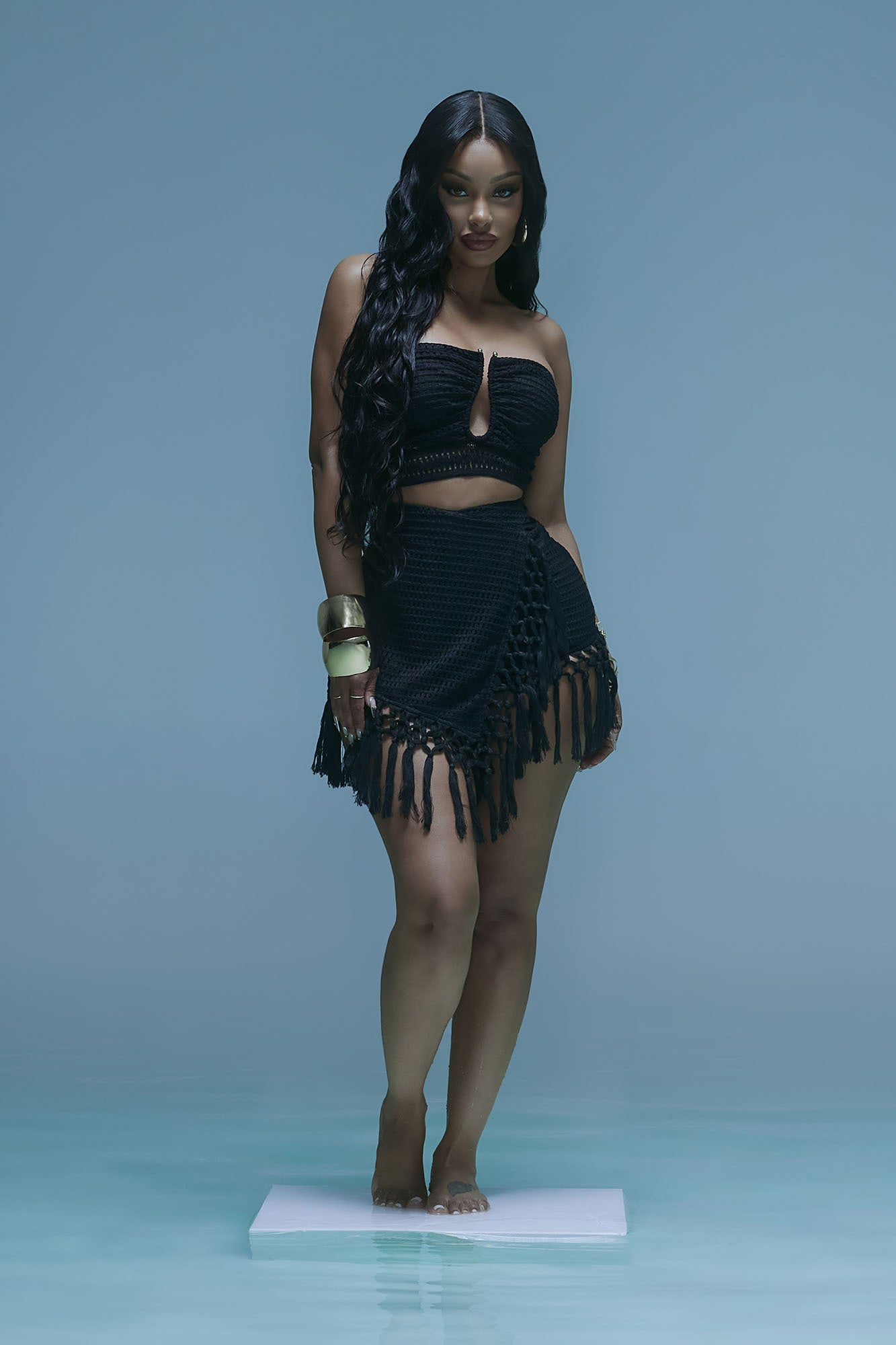 Taylor Crochet Skort Set