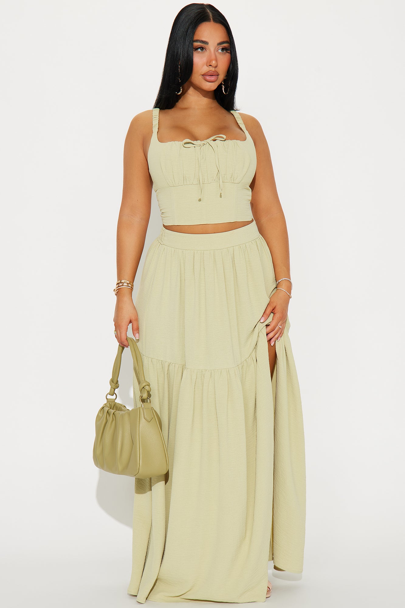 Country Belle Maxi Skirt Set