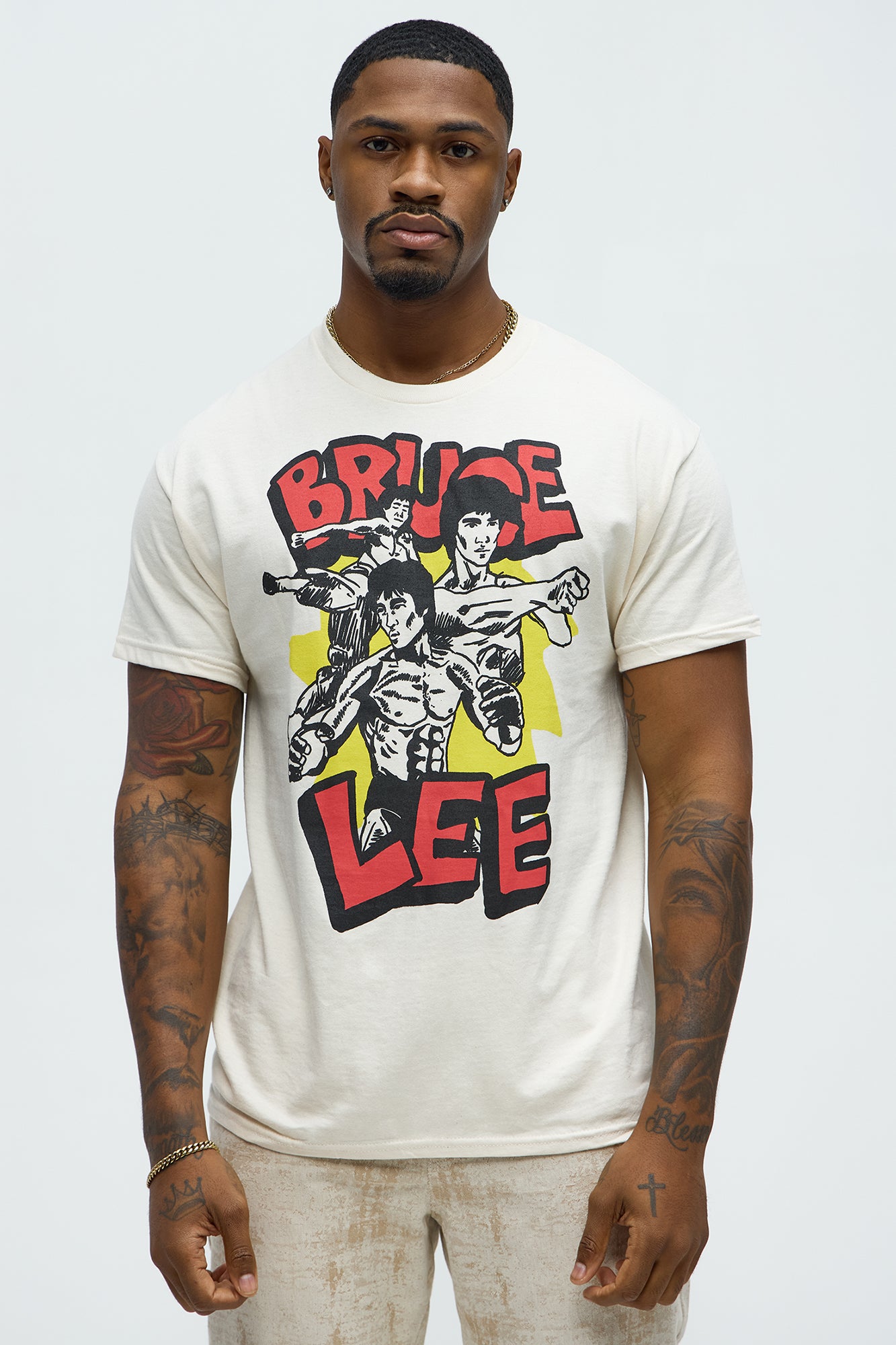 Bruce Lee Action Star Short Sleeve Tee