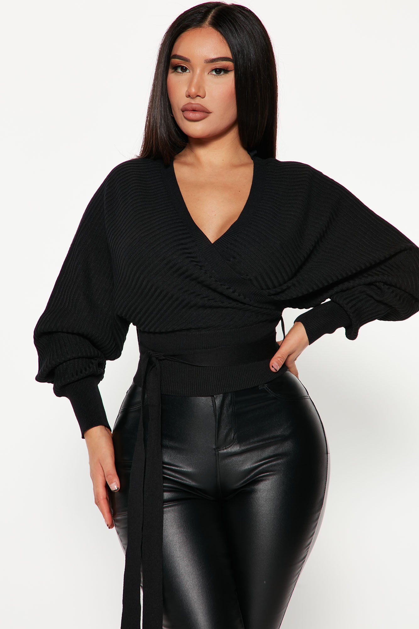 Warmest Occasion Wrap Sweater