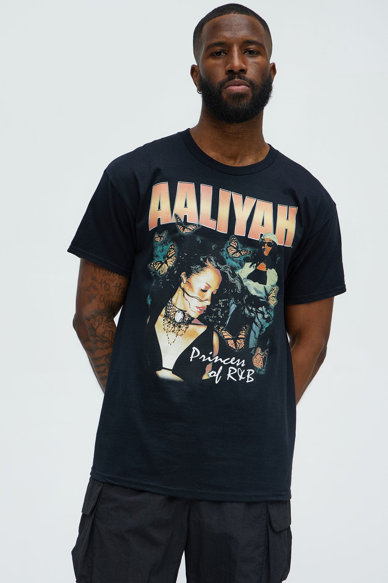 Aaliyah Share My World Tour Short Sleeve Tee