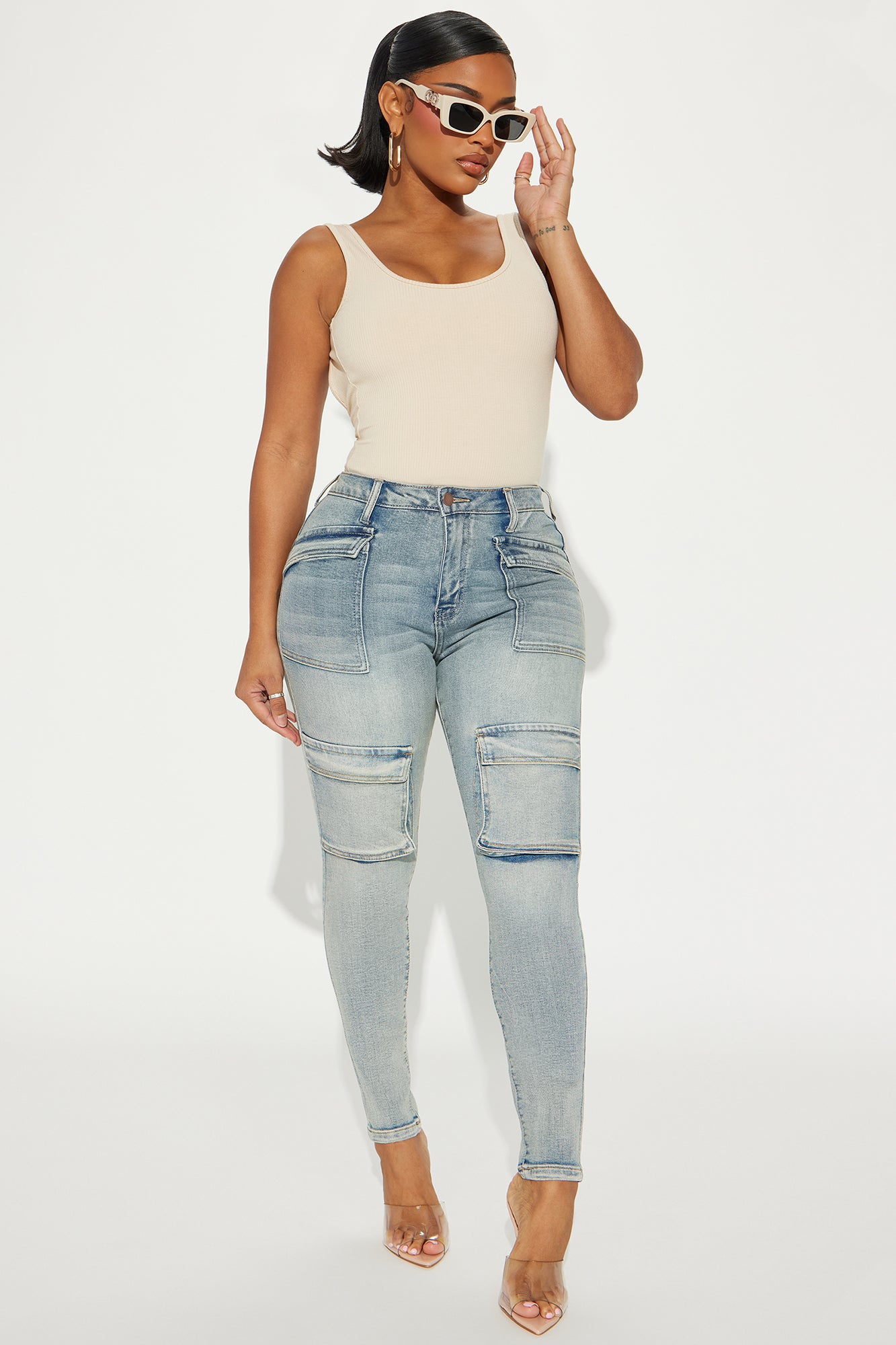 If You Know Cargo Skinny Jeans