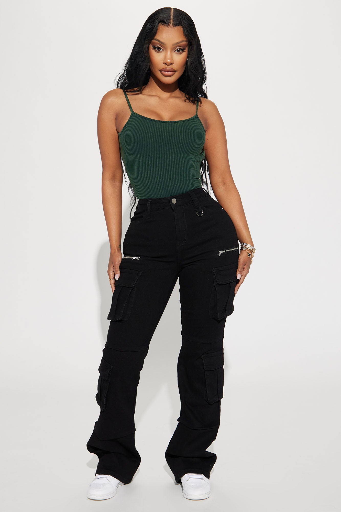 City Streets Stretch Cargo Jean