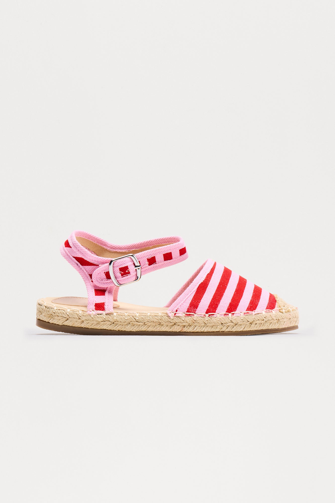 Mini Vacation Every Day Striped Espadrille Flats