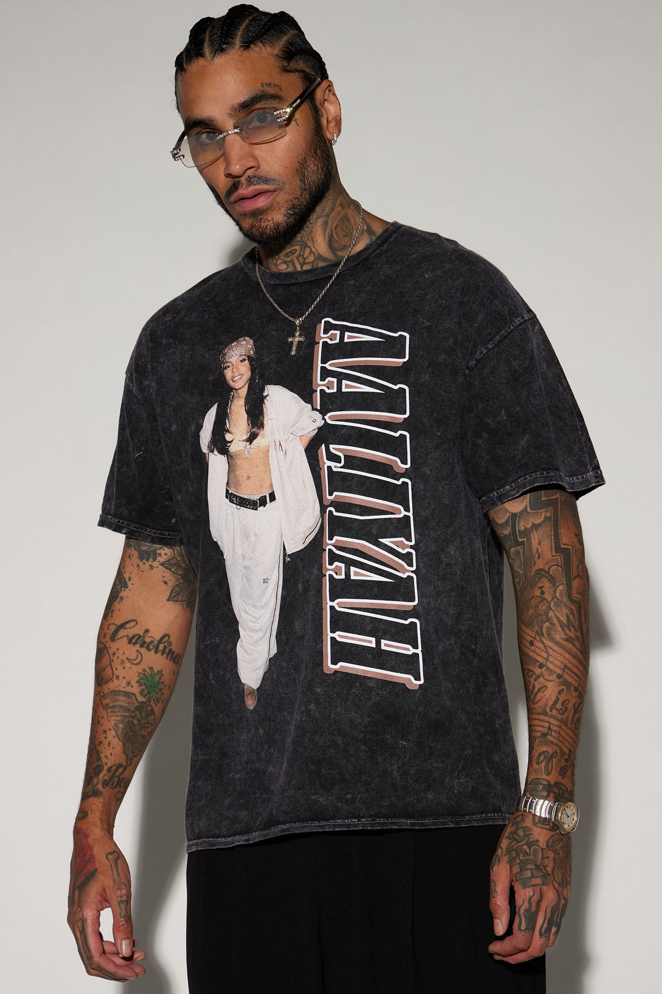 Aaliyah Try Again Short Sleeve Tee