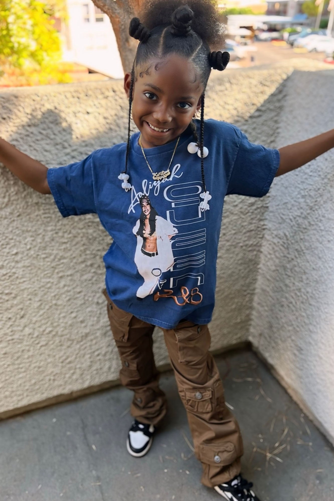 Mini Aaliyah R&B Short Sleeve Tee