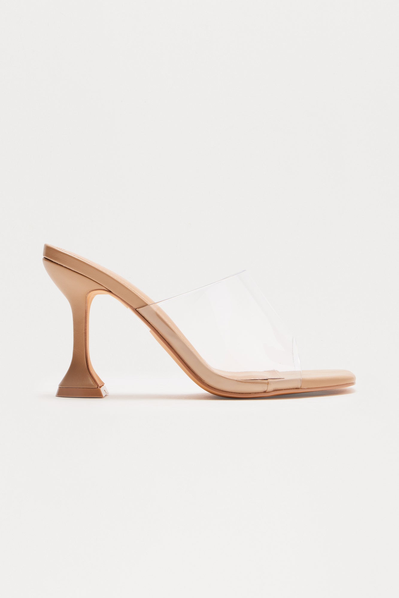Etta Clear PVC Mules