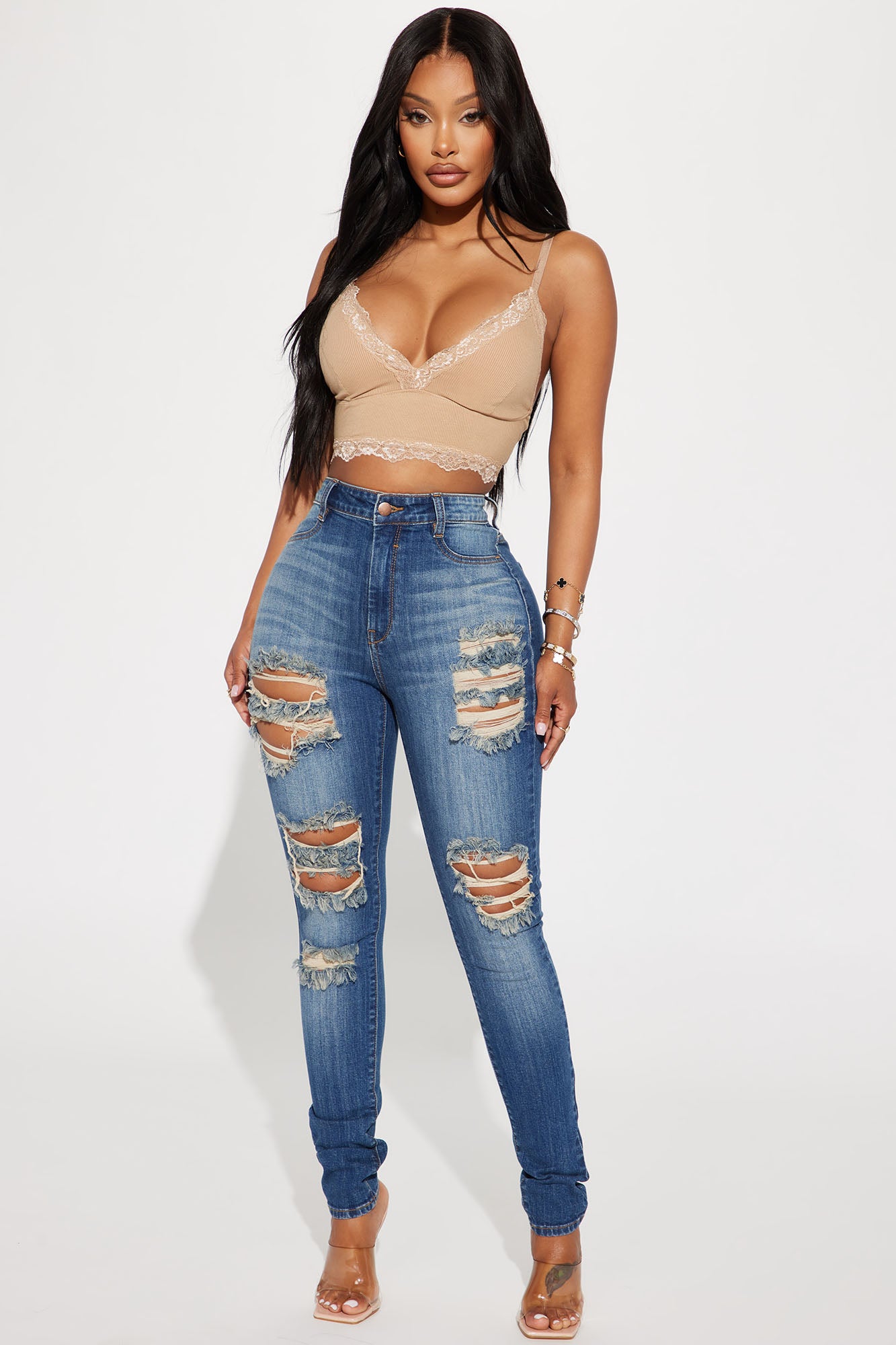 Tough It Up Stretch Skinny Jeans