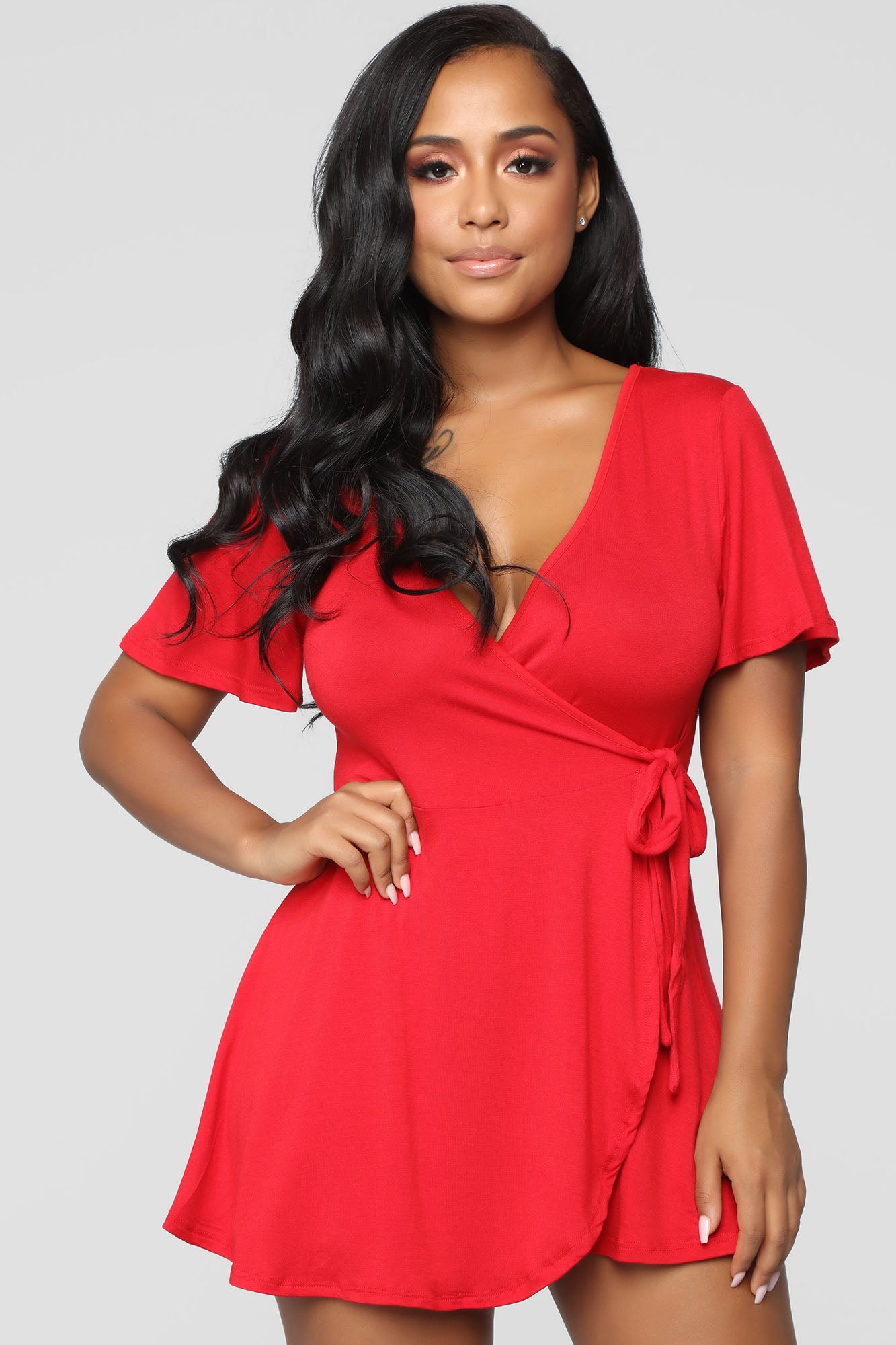 Rhonda Wrap Romper