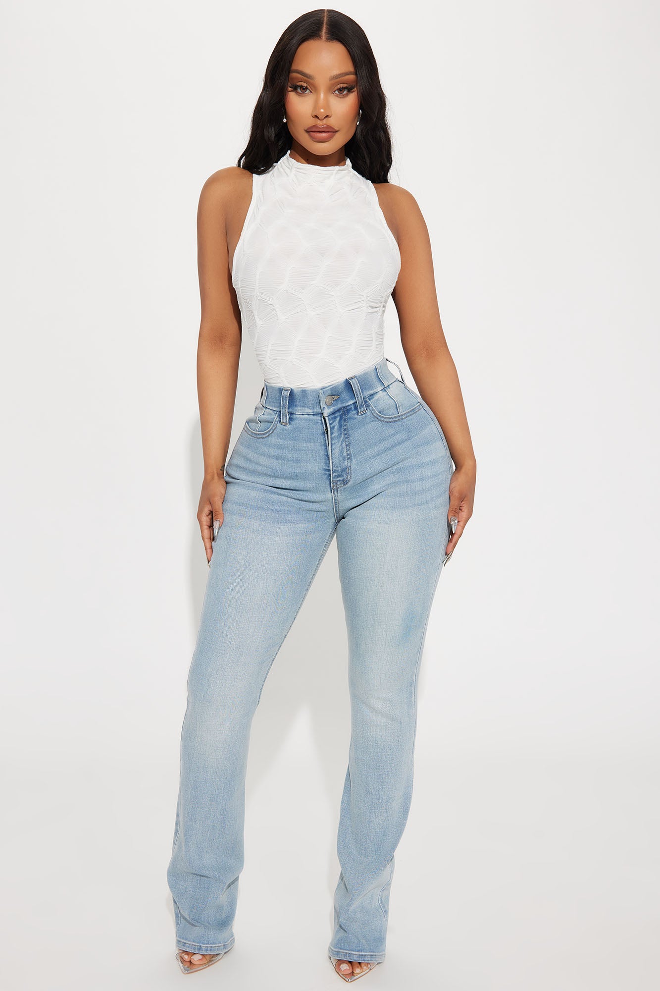 She Stands Out Tummy Control Bootcut Jeans