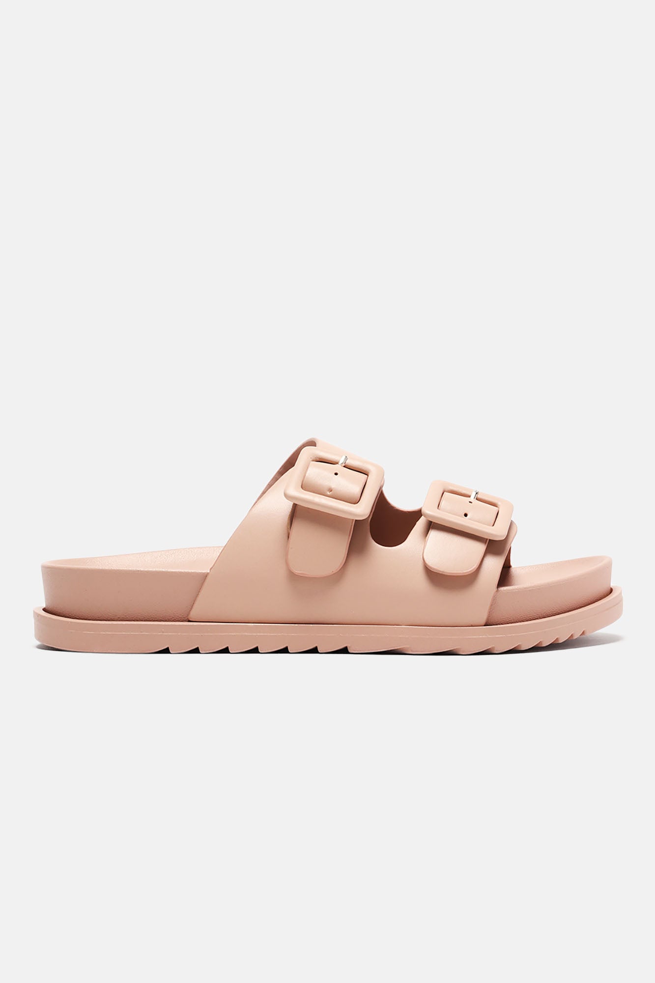Jaylene Buckle Slides
