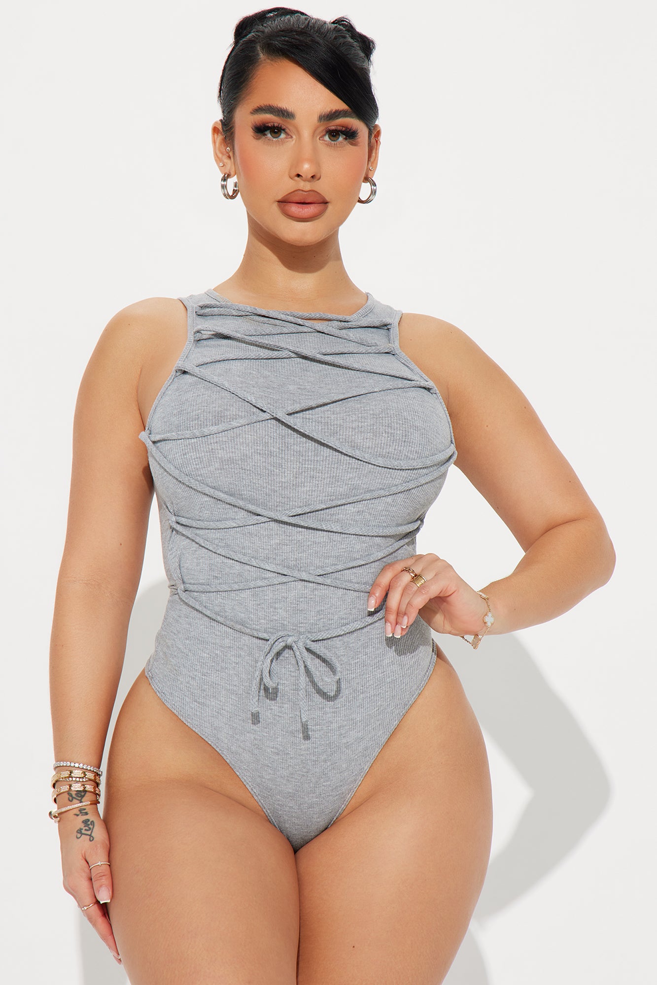 Anitta Lace Up bodysuit