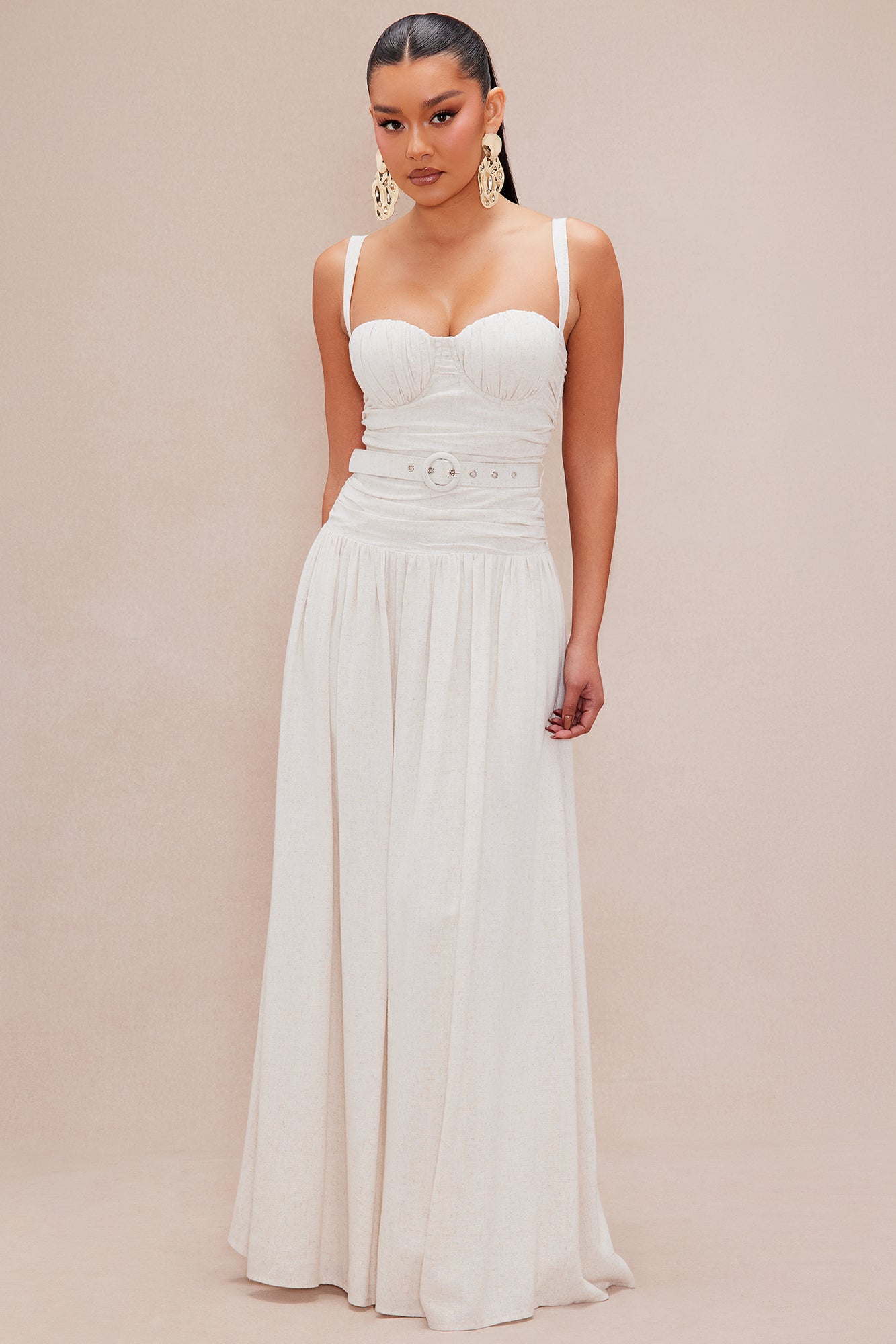 Molly Linen Maxi Dress
