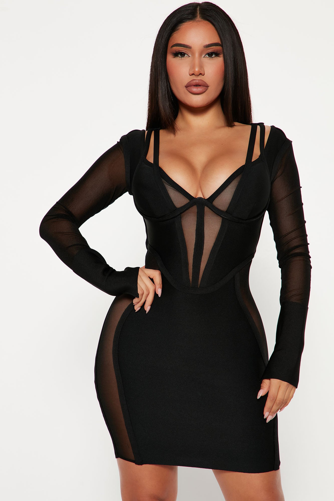Tequila Nights Bandage Mini Dress