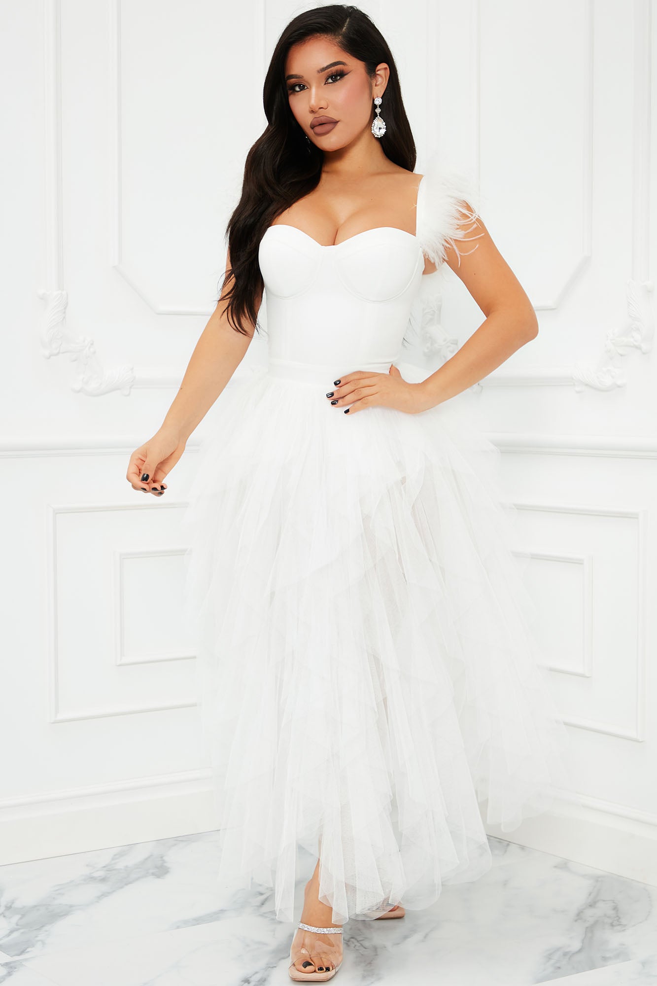 Camilla Tulle Maxi Dress