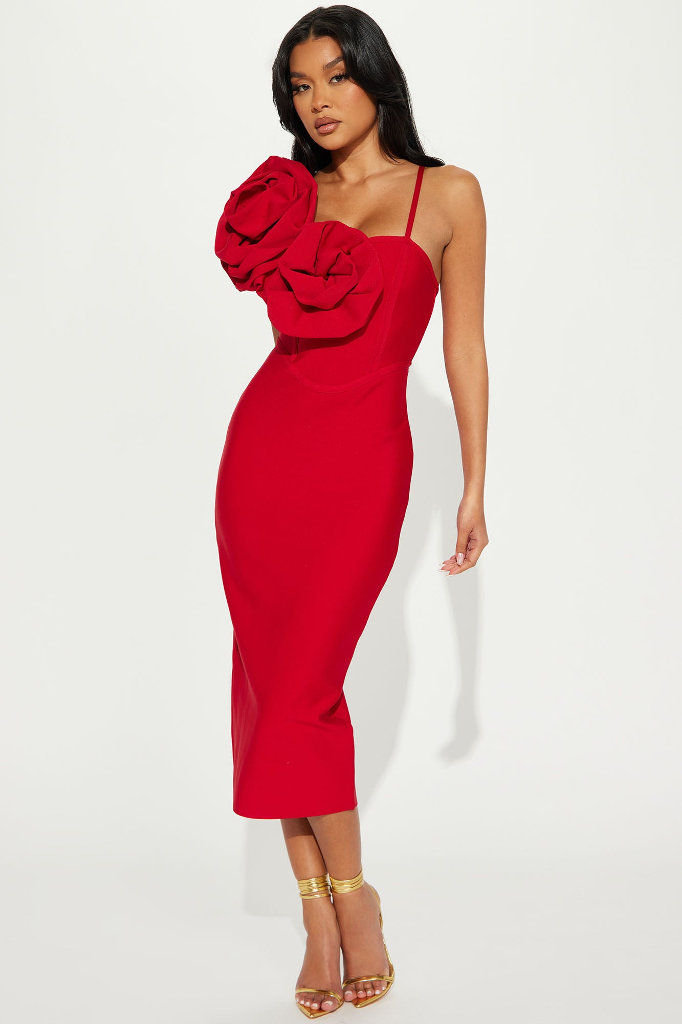 Mary Bandage Midi Dress