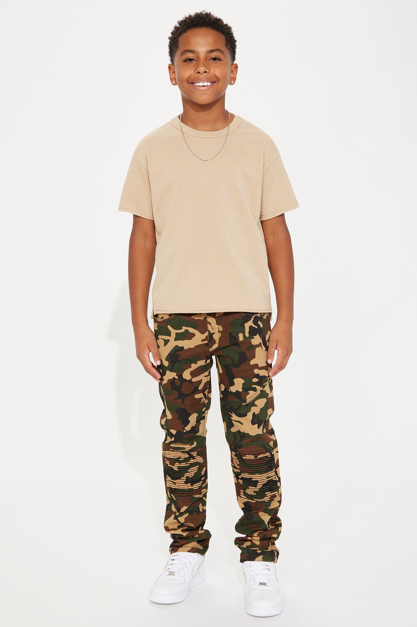 Mini Unforgettable CamoPrint Moto Jeans