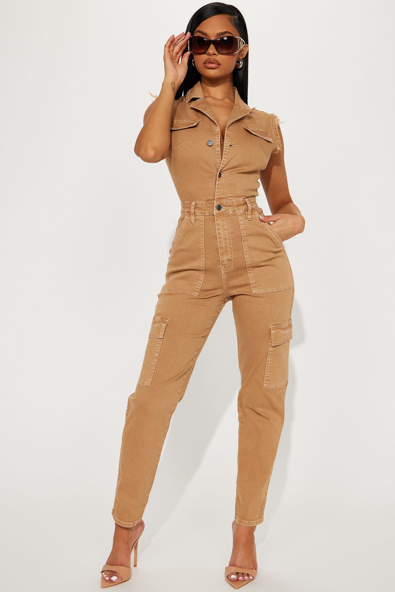 Weekend Love Denim Jumpsuit