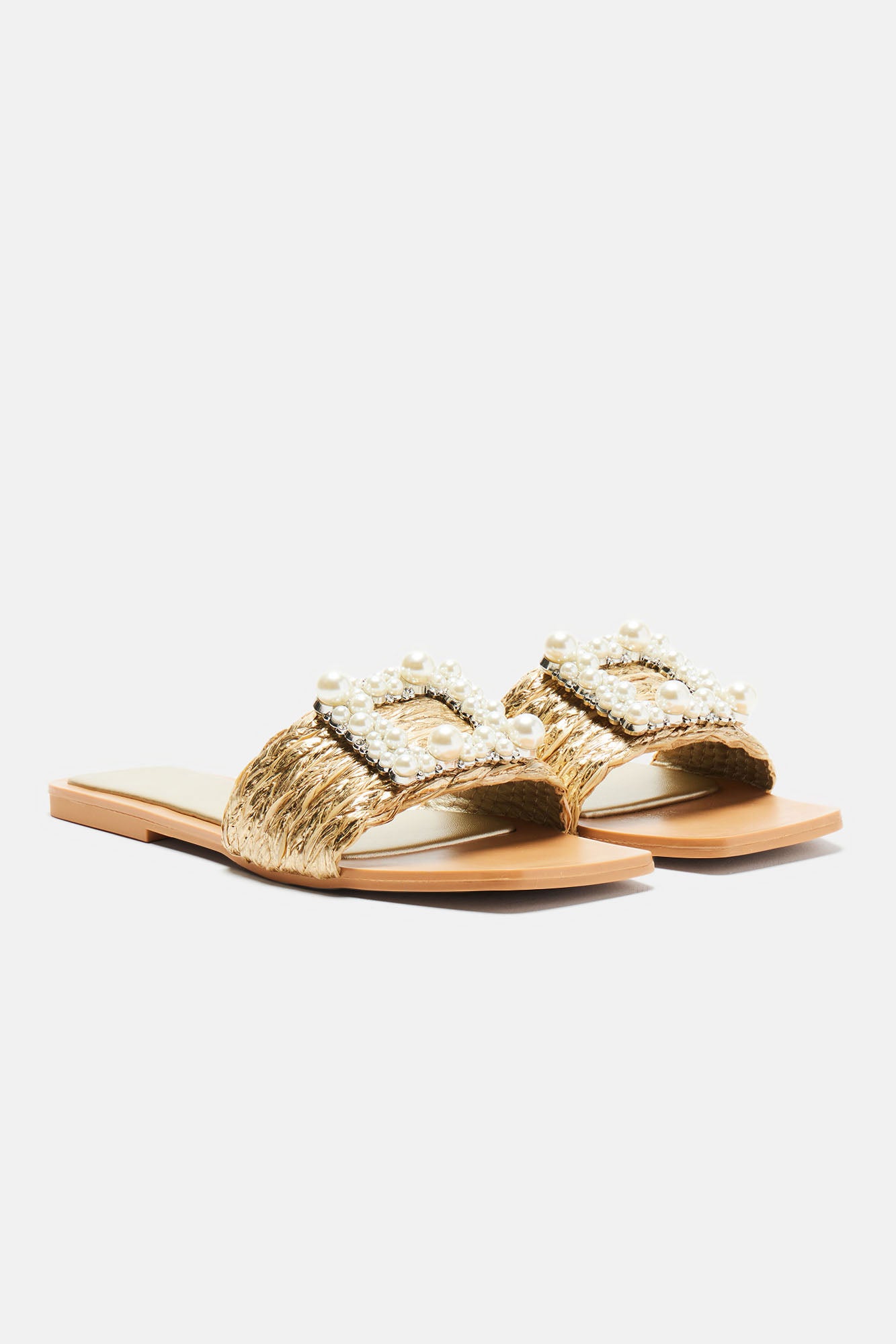 Kristy Pearl Detail Sandals