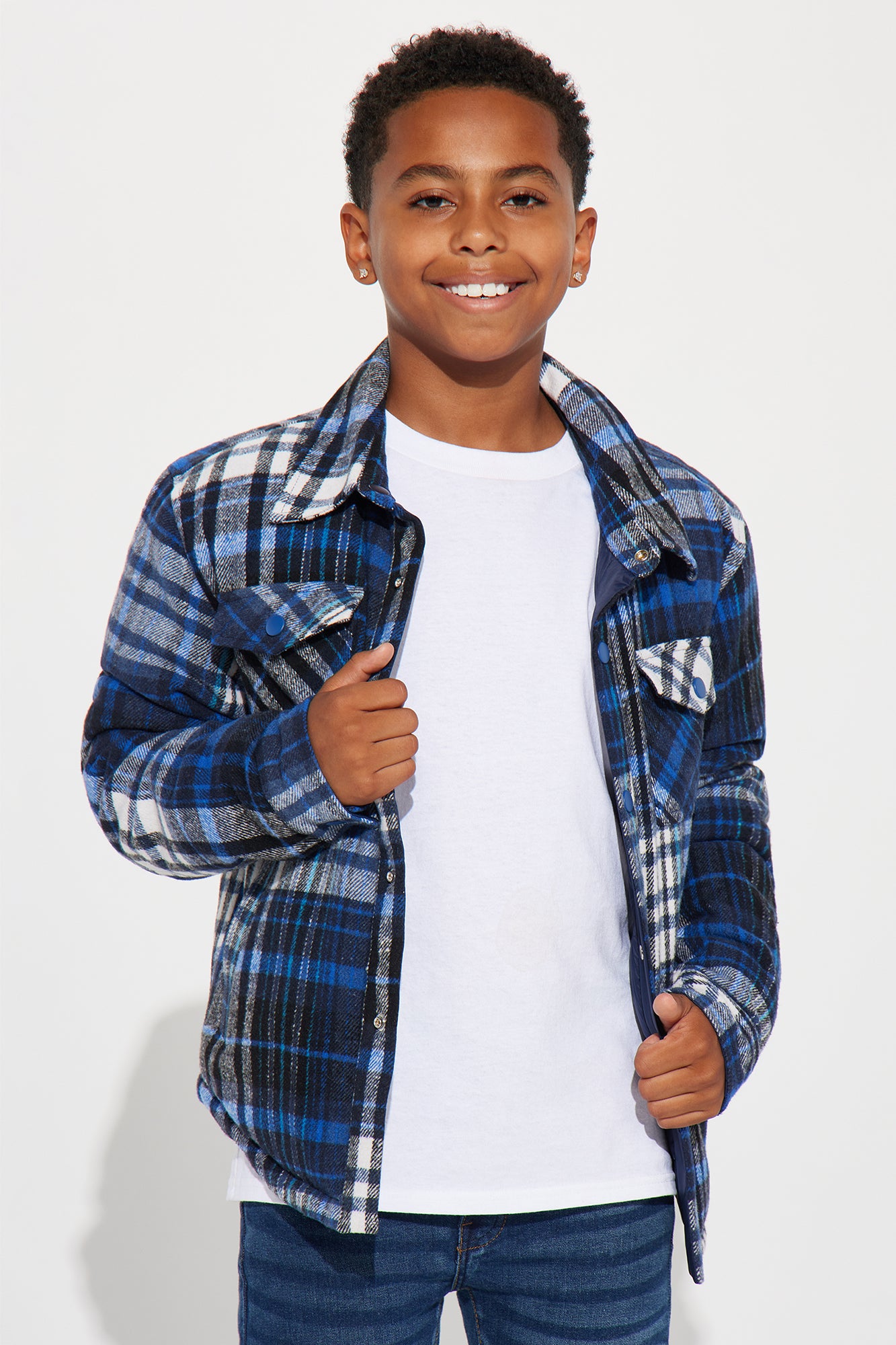 Mini Stomp The Yard Reversible Puffer Jacket