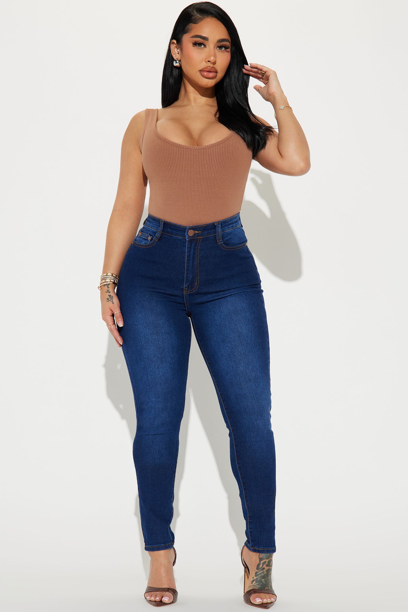 Marilyn High Waisted Skinny Jeans