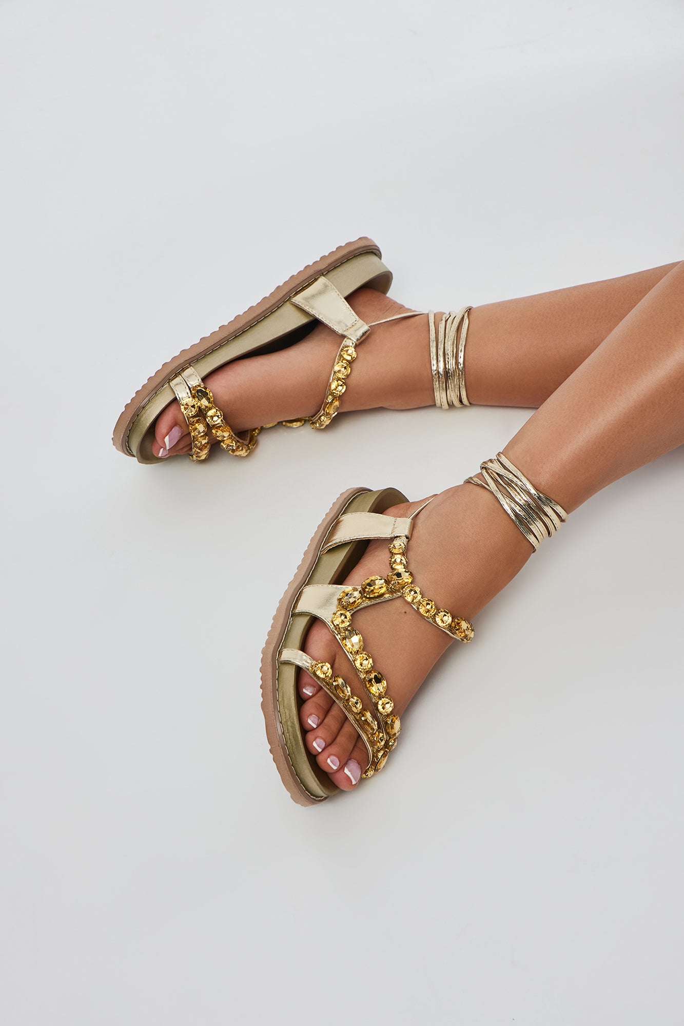 Santana Embellished Sandals